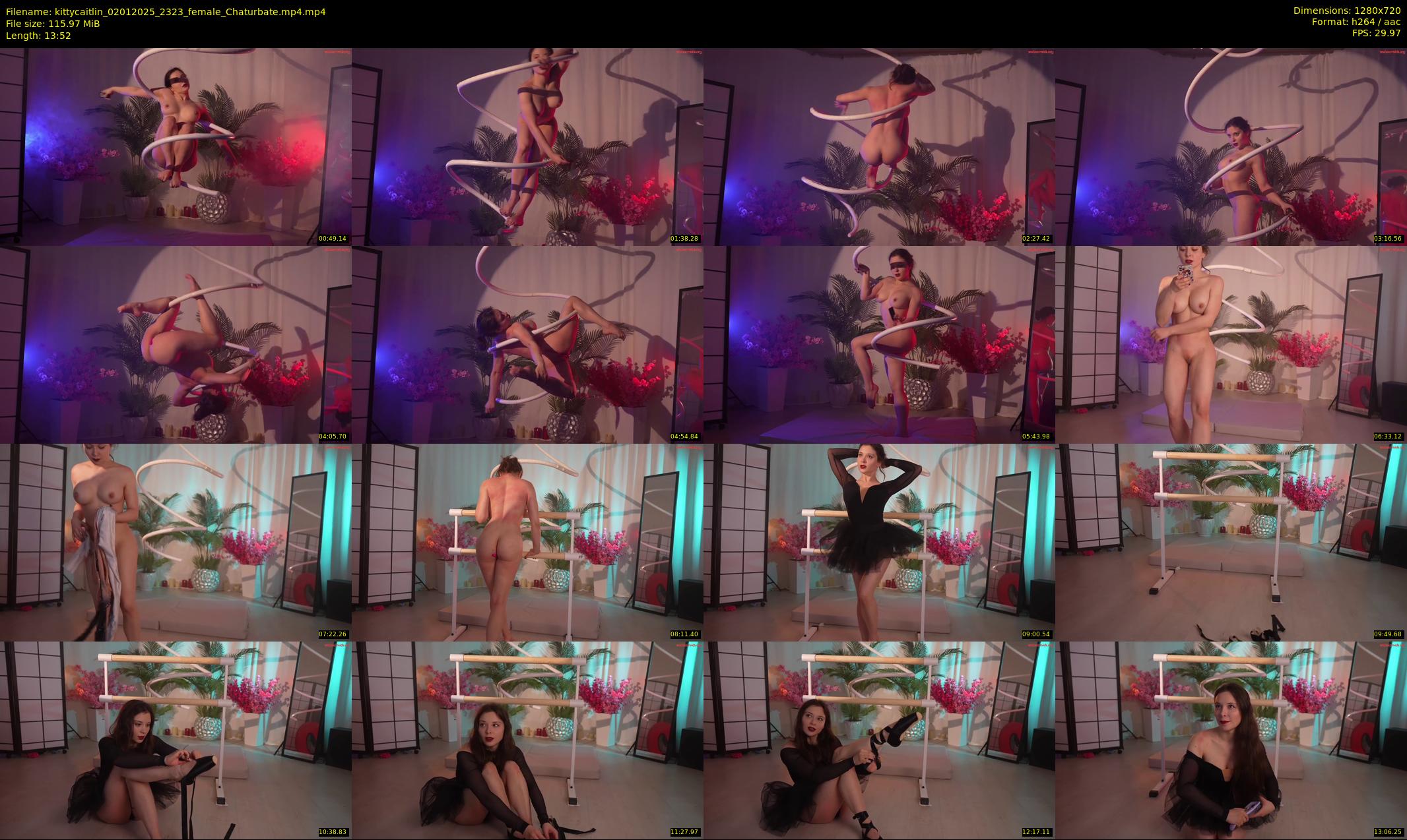 kittycaitlin — 14 minute Chaturbate female cam show recording, 720p, Jan 2, 2025