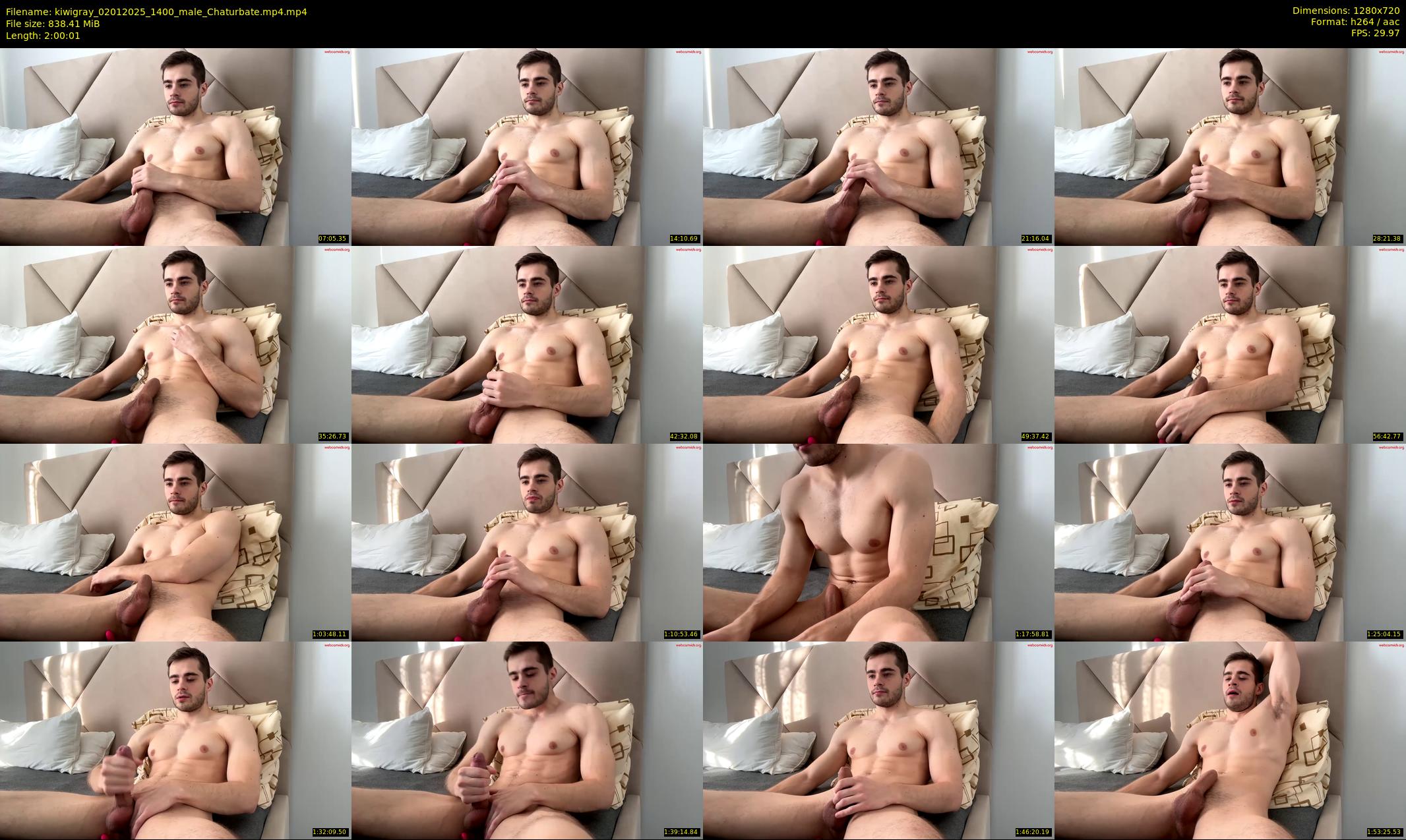 kiwigray — 121 minute Chaturbate male cam show recording, 720p, Jan 2, 2025
