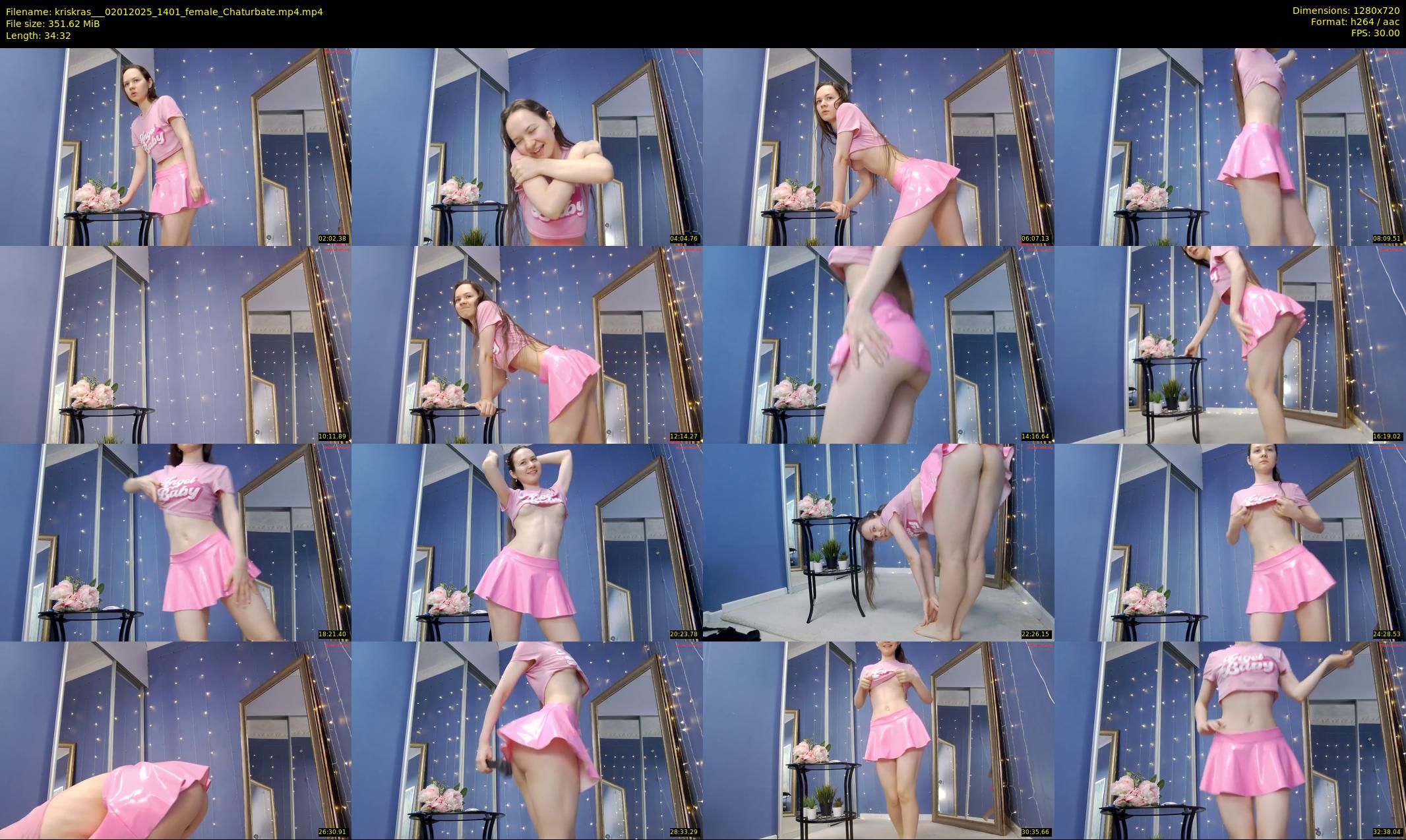 kriskras__ — 35 minute Chaturbate female cam show recording, 720p, Jan 2, 2025