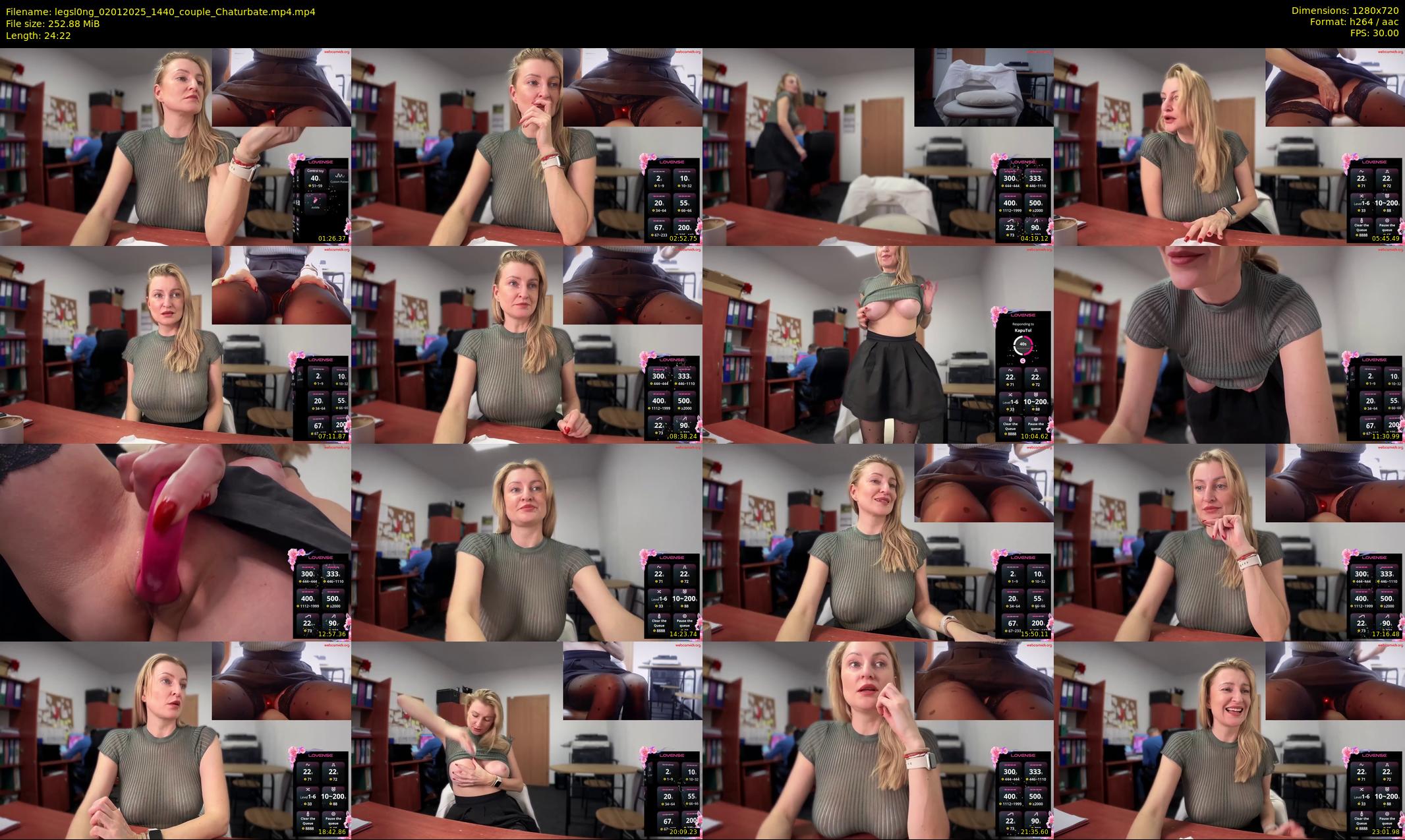 legsl0ng — 25 minute Chaturbate couple cam show recording, 720p, Jan 2, 2025