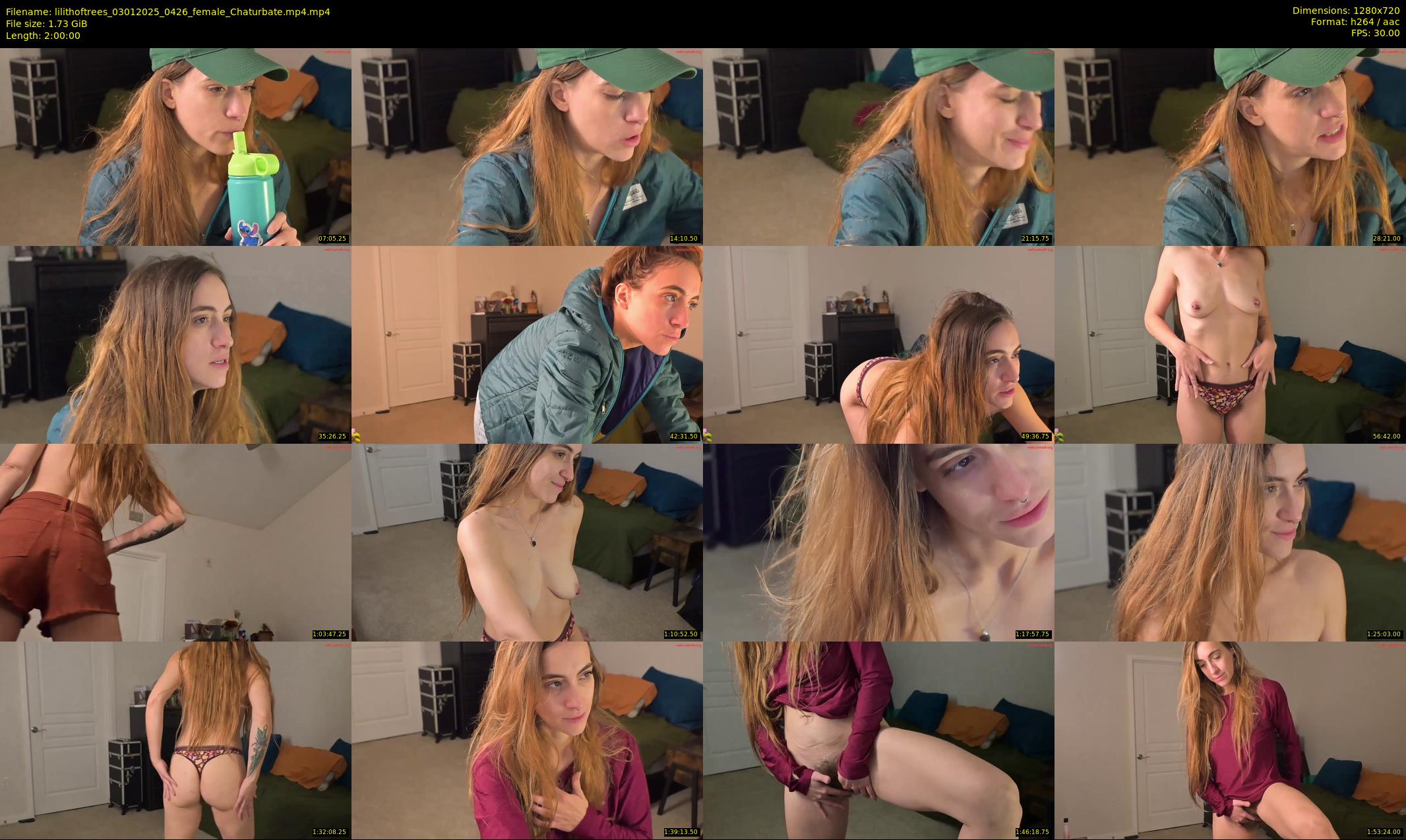 lilithoftrees — 120 minute Chaturbate female cam show recording, 720p, Jan 3, 2025