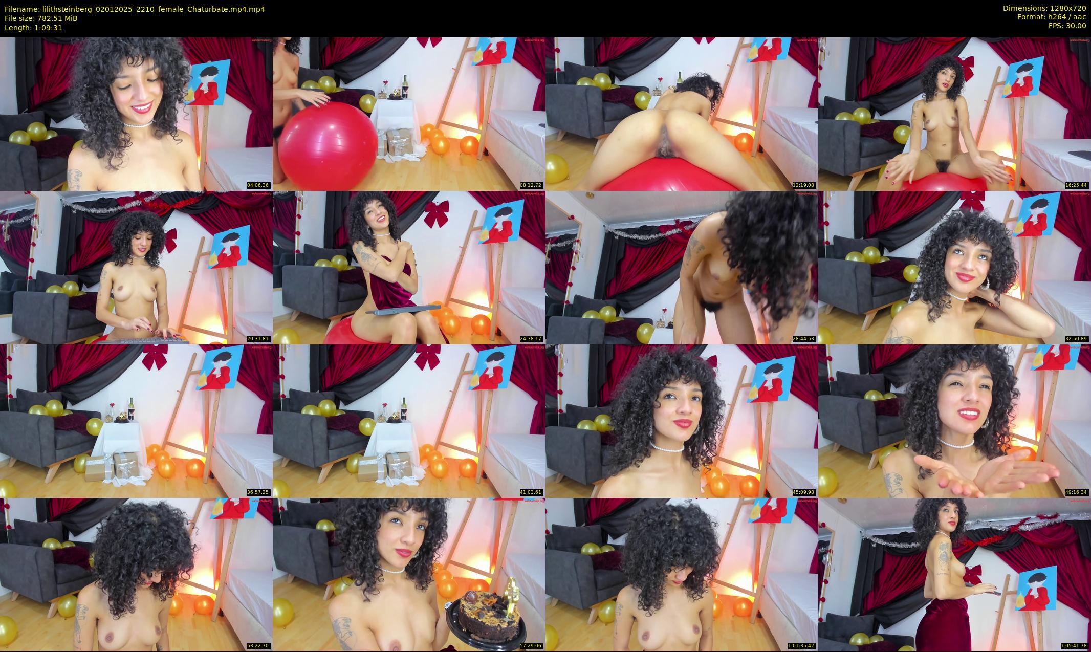 lilithsteinberg — 70 minute Chaturbate female cam show recording, 720p, Jan 2, 2025