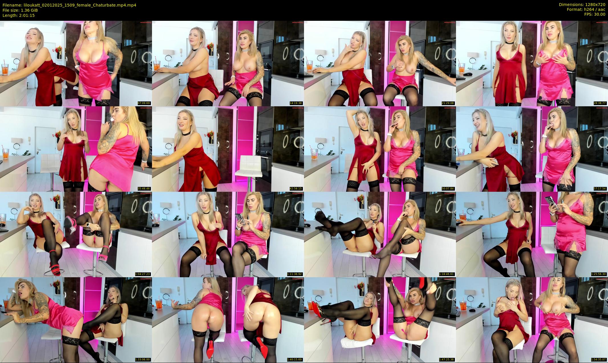 liloukatt — 122 minute Chaturbate female cam show recording, 720p, Jan 2, 2025