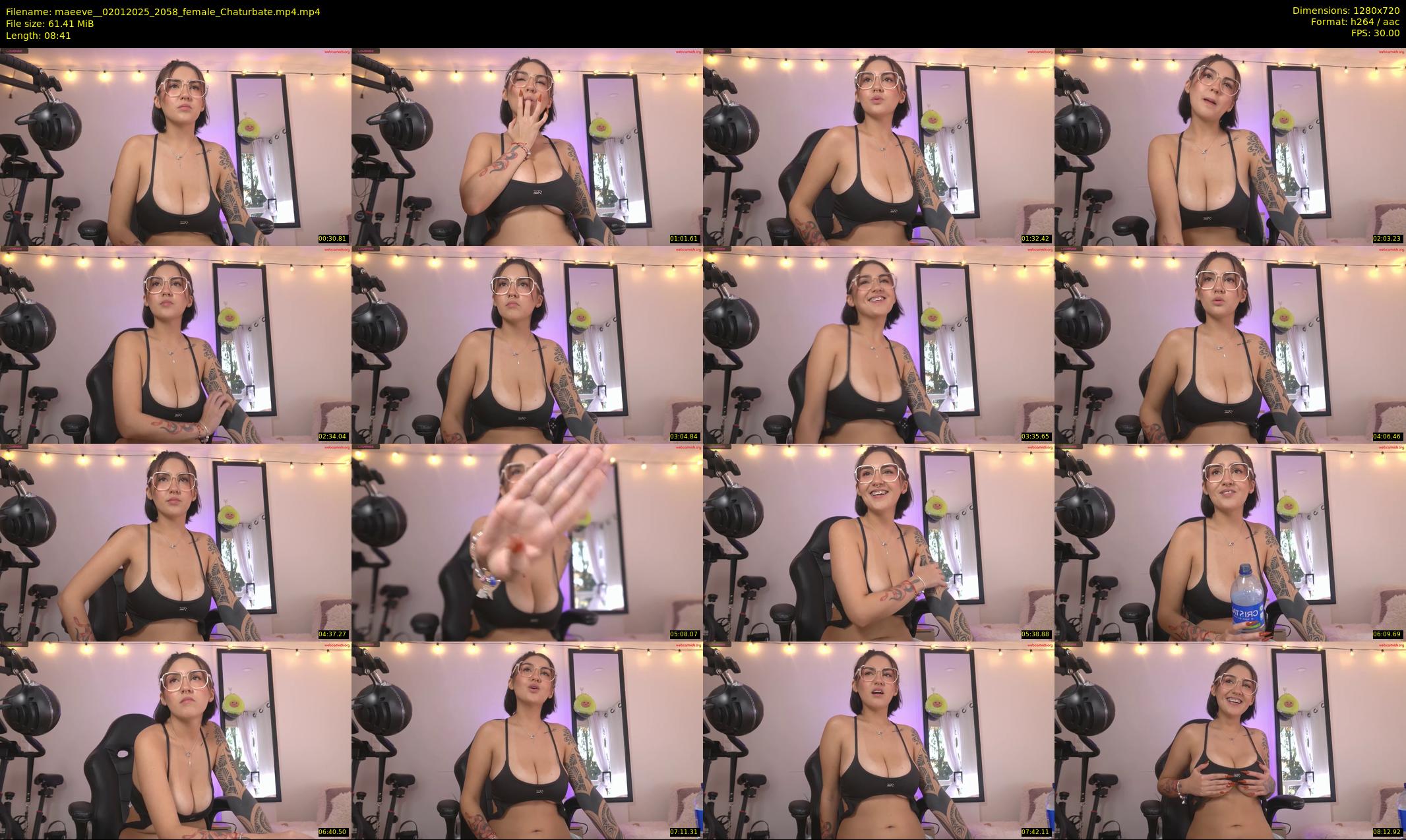 maeeve_ — 9 minute Chaturbate female cam show recording, 720p, Jan 2, 2025