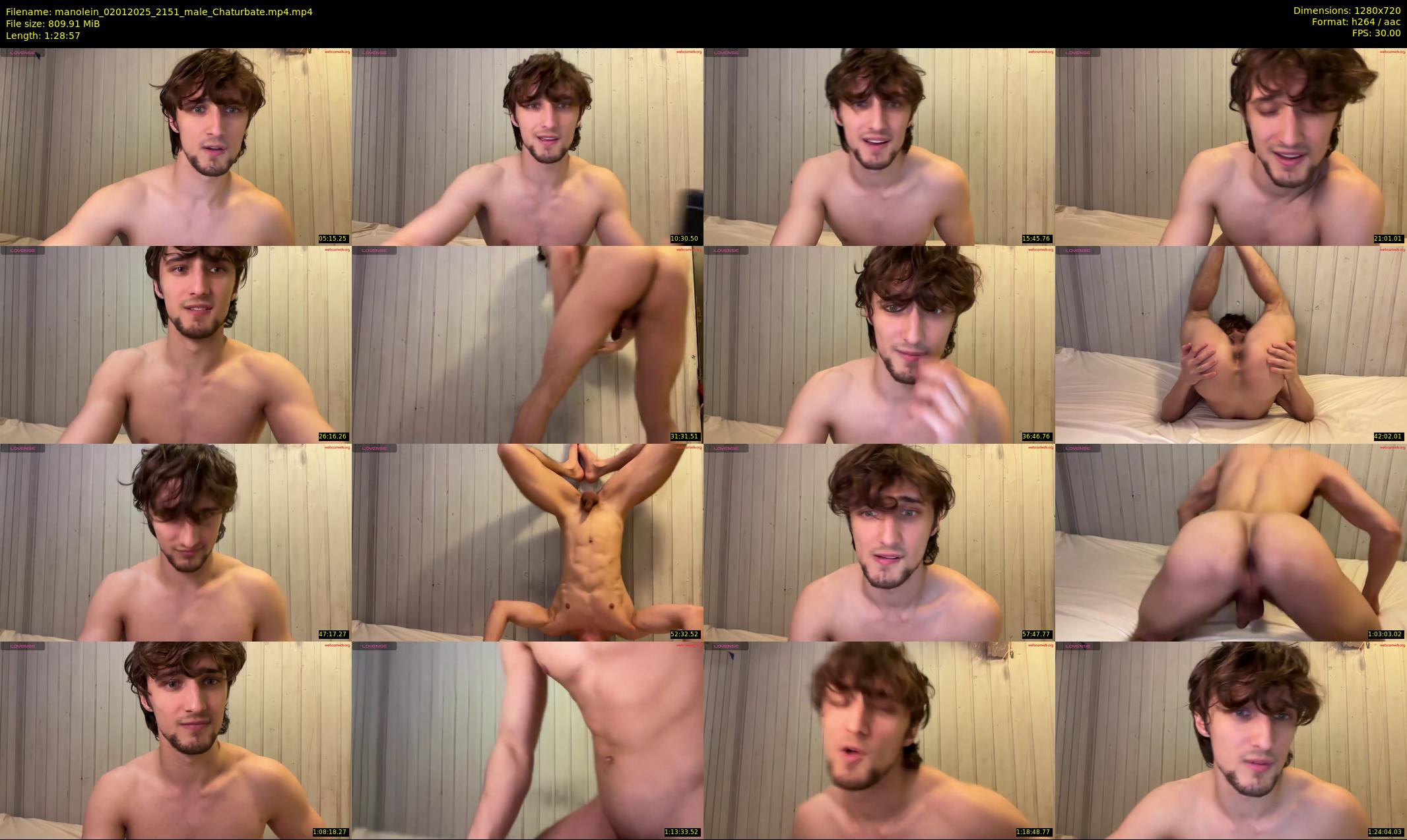 manolein — 89 minute Chaturbate male cam show recording, 720p, Jan 2, 2025