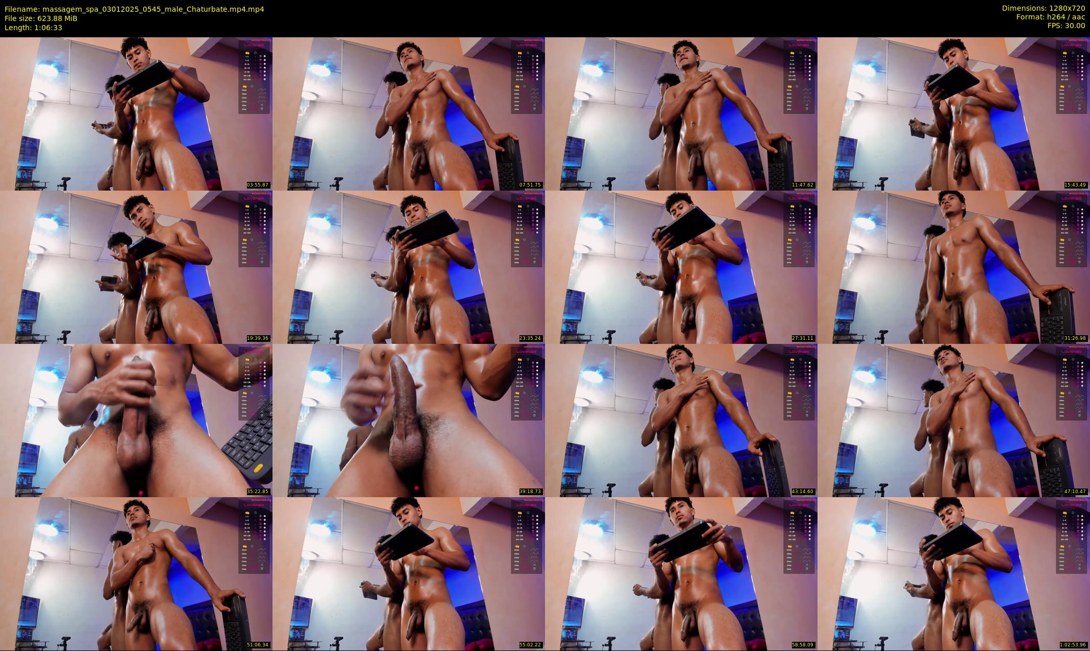 massagem_spa — 67 minute Chaturbate male cam show recording, 720p, Jan 3, 2025