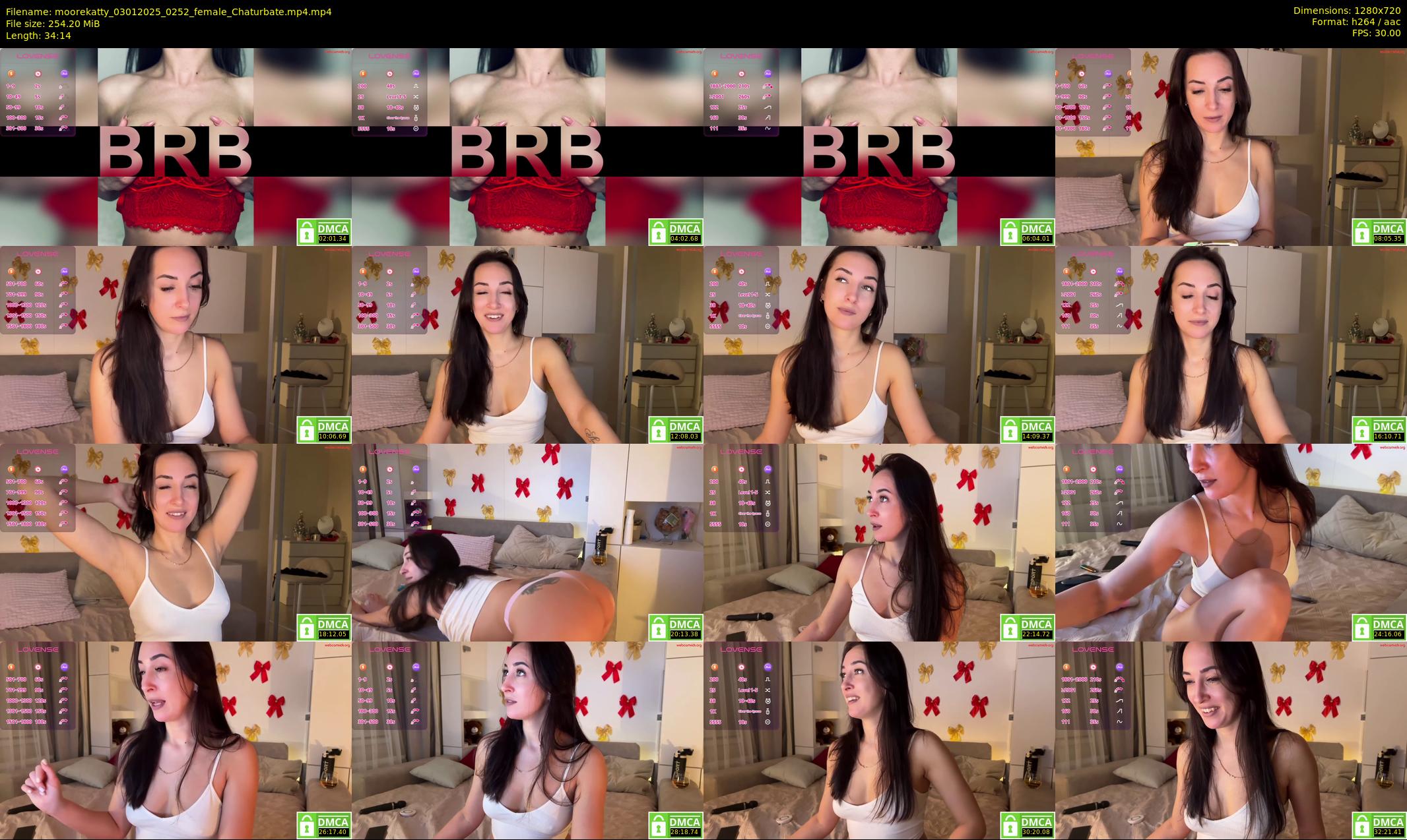 moorekatty — 35 minute Chaturbate female cam show recording, 720p, Jan 3, 2025