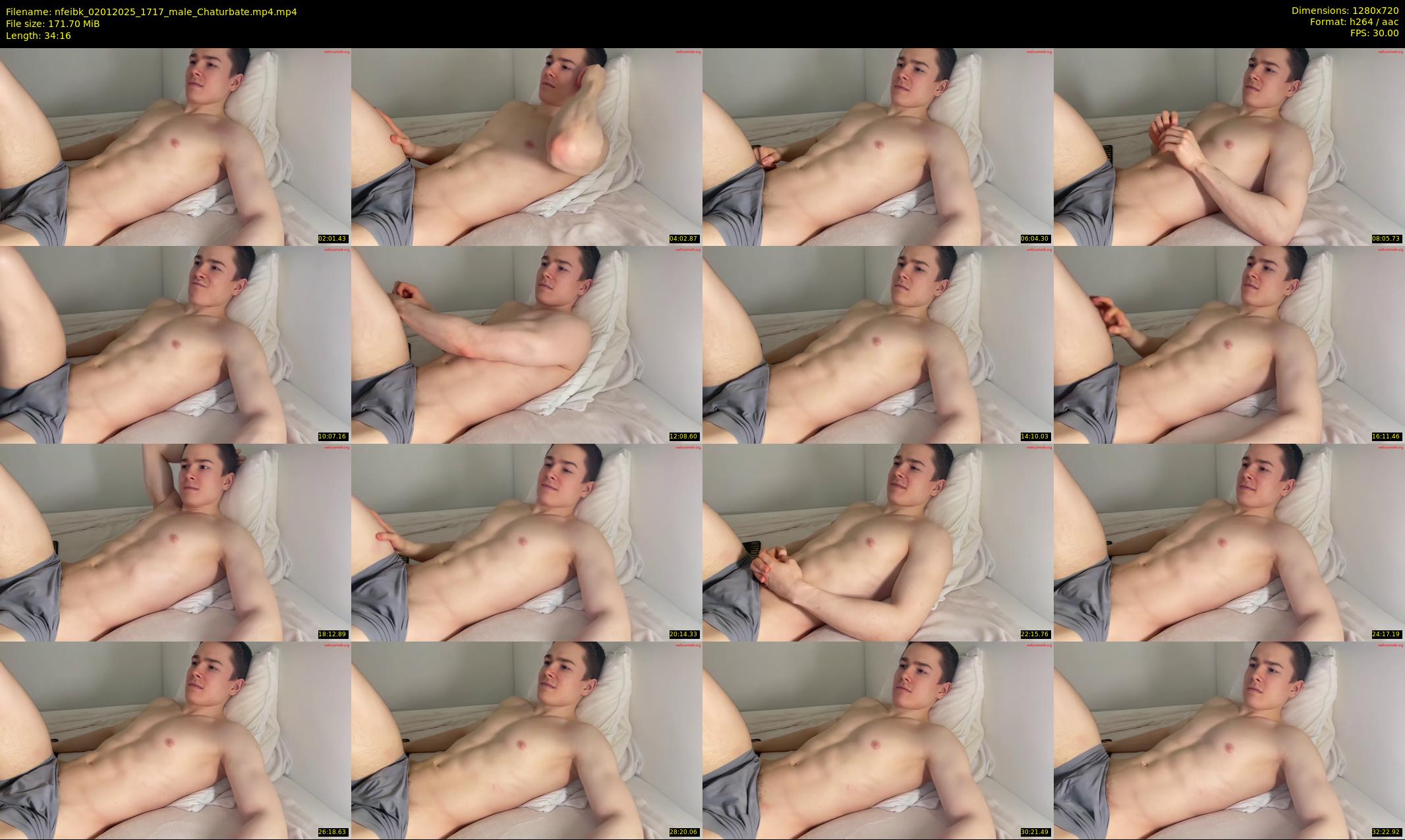 nfeibk — 35 minute Chaturbate male cam show recording, 720p, Jan 2, 2025