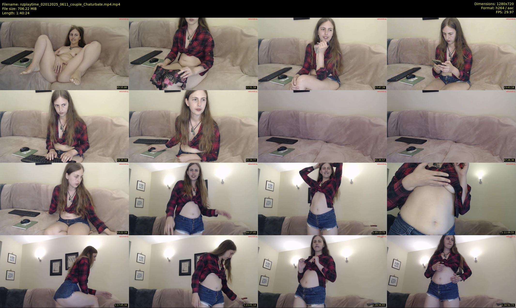 nzplaytime — 101 minute Chaturbate couple cam show recording, 720p, Jan 2, 2025