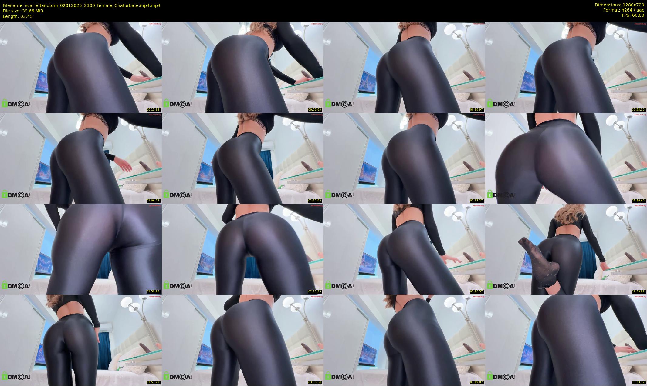 scarlettandtom — 4 minute Chaturbate couple cam show recording, 720p, Jan 2, 2025