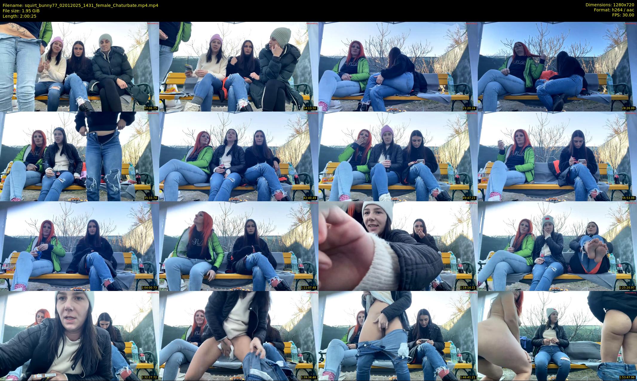 squirt_bunny77 — 121 minute Chaturbate couple cam show recording, 720p, Jan 2, 2025