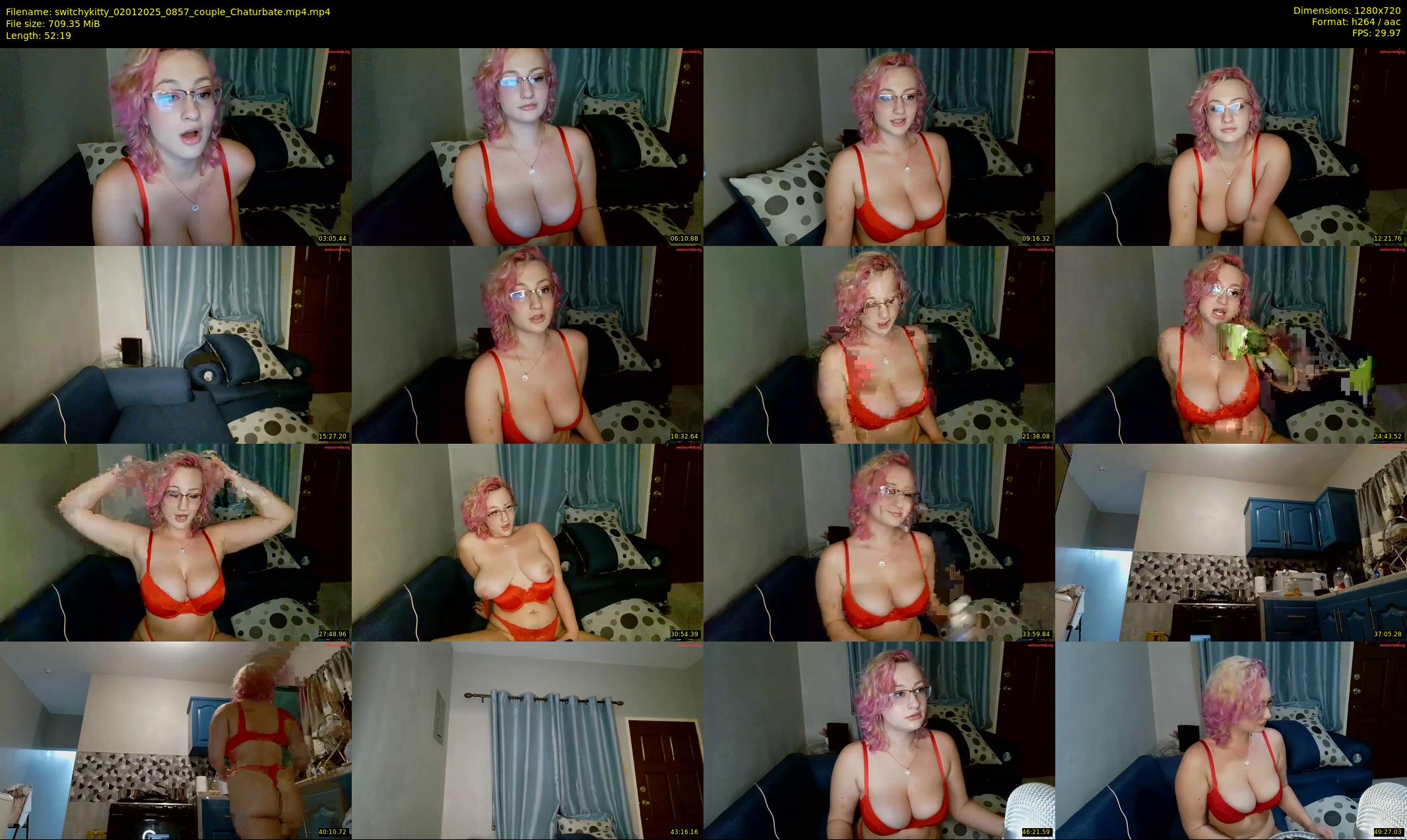 switchykitty — 53 minute Chaturbate female cam show recording, 720p, Jan 2, 2025