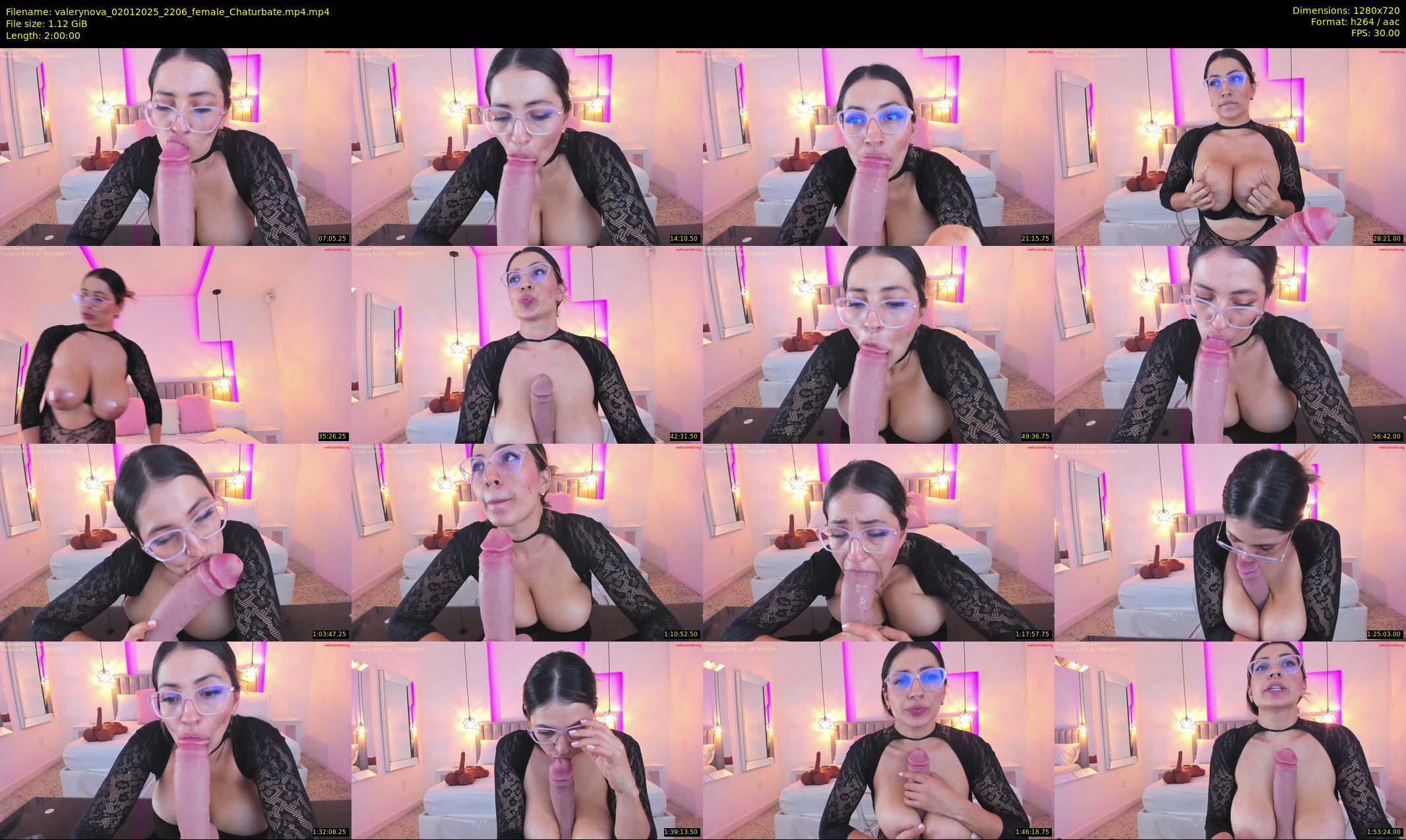 valerynova — 120 minute Chaturbate female cam show recording, 720p, Jan 2, 2025