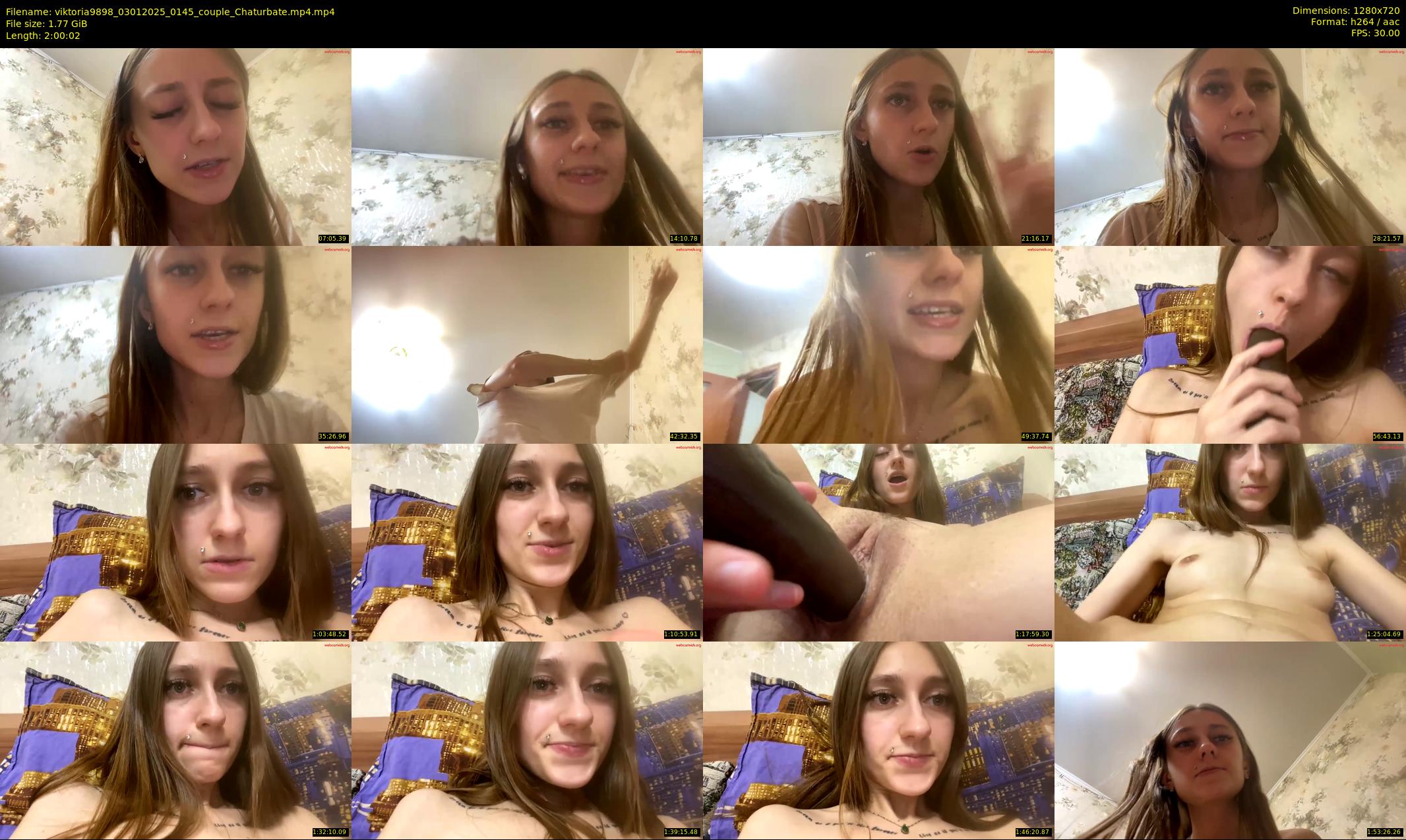viktoria9898 — 121 minute Chaturbate couple cam show recording, 720p, Jan 3, 2025