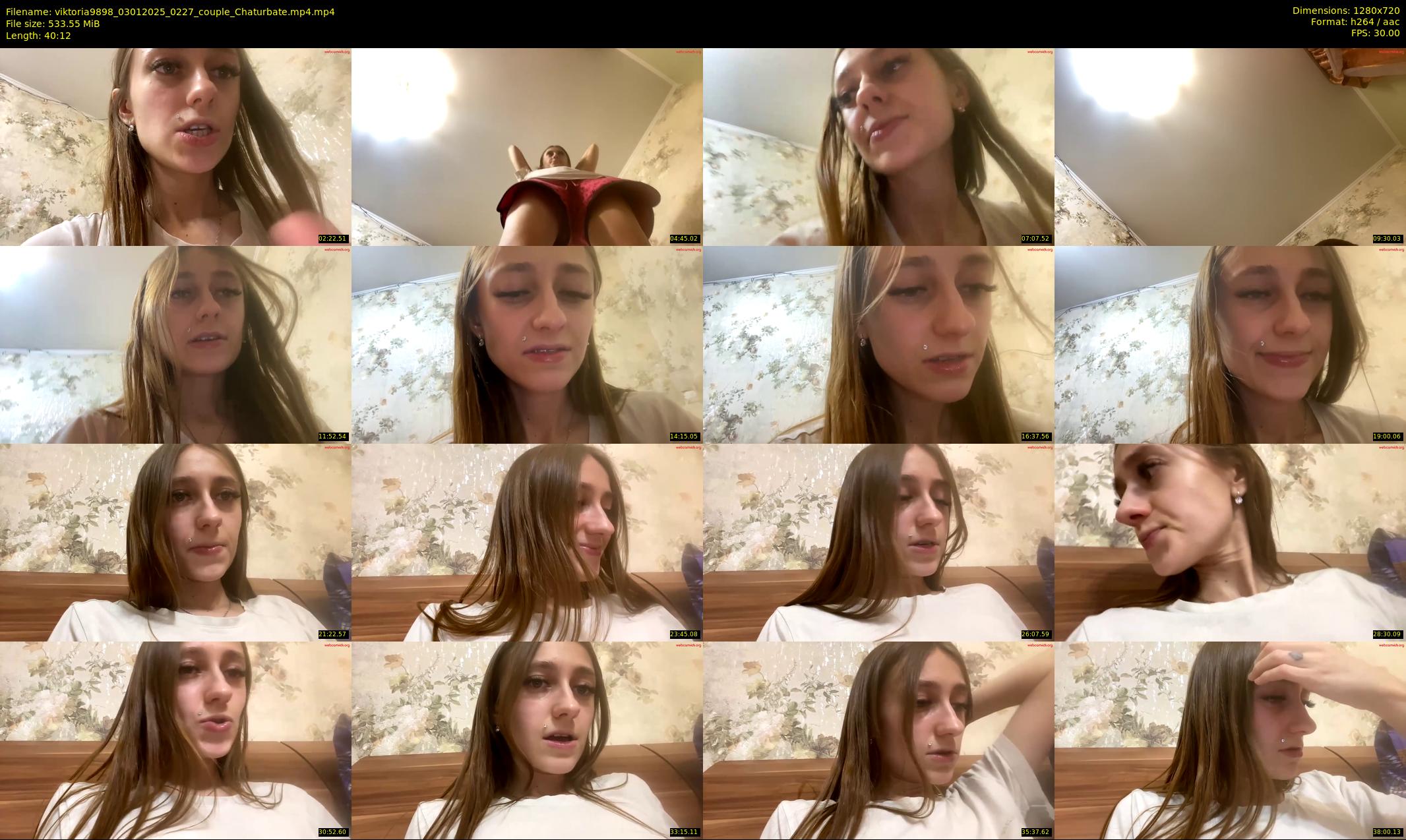 viktoria9898 — 41 minute Chaturbate couple cam show recording, 720p, Jan 3, 2025