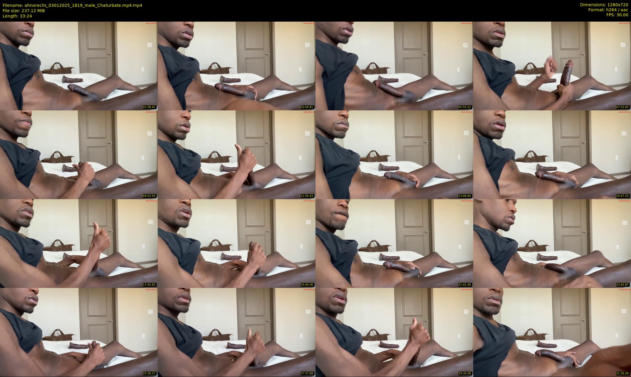 ahnoreclis — 34 minute Chaturbate male cam show recording, 720p, Jan 3, 2025