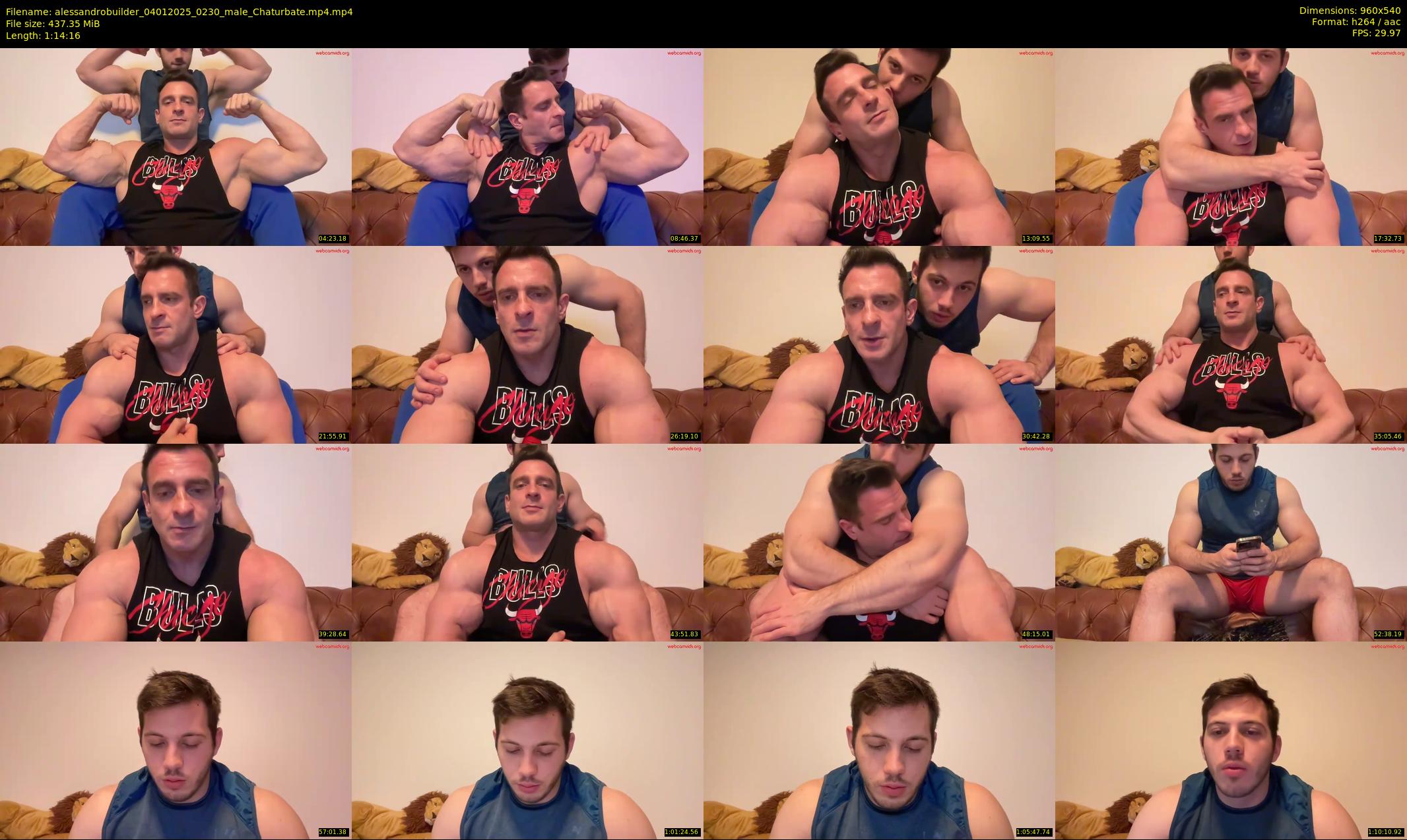 alessandrobuilder — 75 minute Chaturbate couple cam show recording, 480p, Jan 4, 2025
