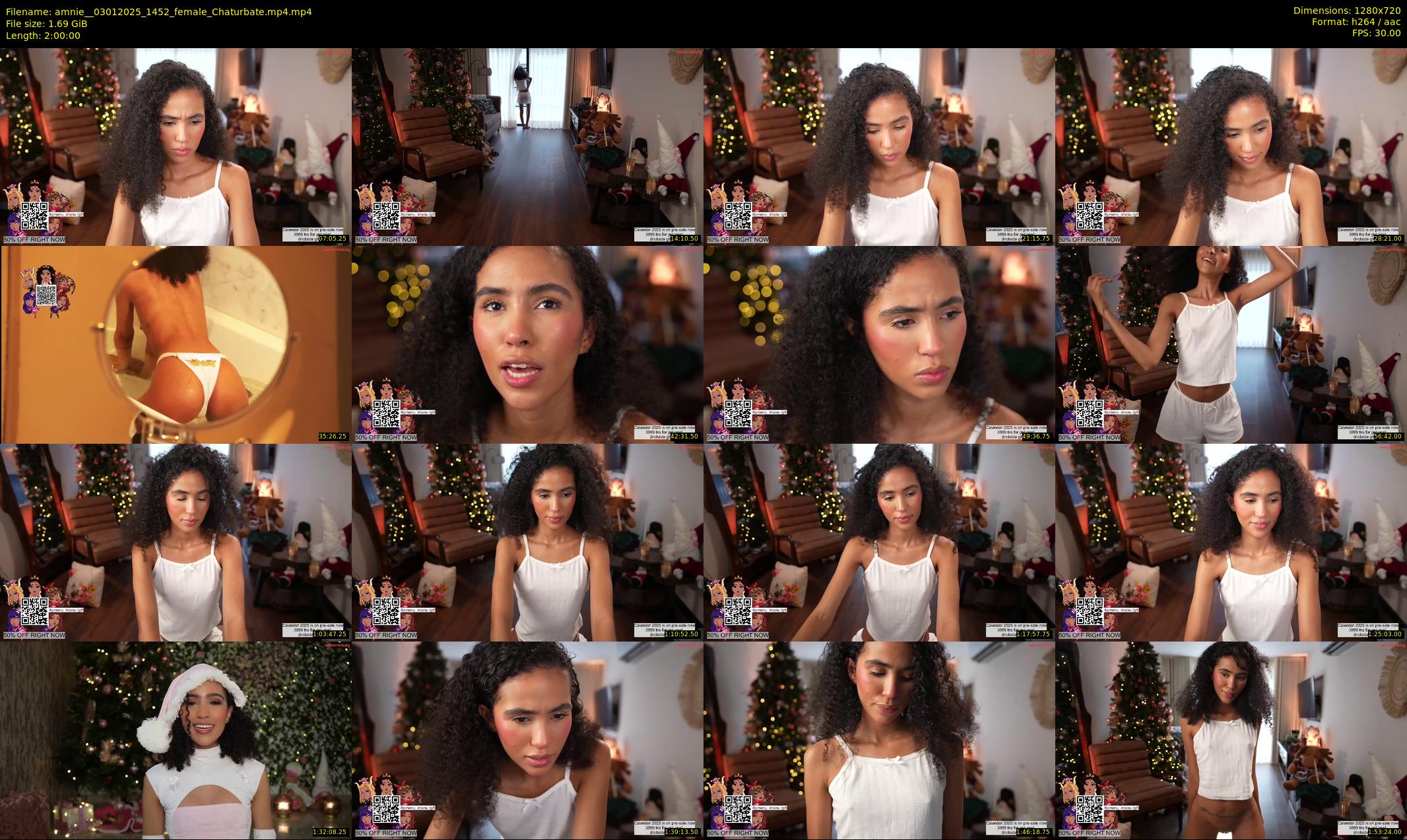 amnie_ — 120 minute Chaturbate female cam show recording, 720p, Jan 3, 2025