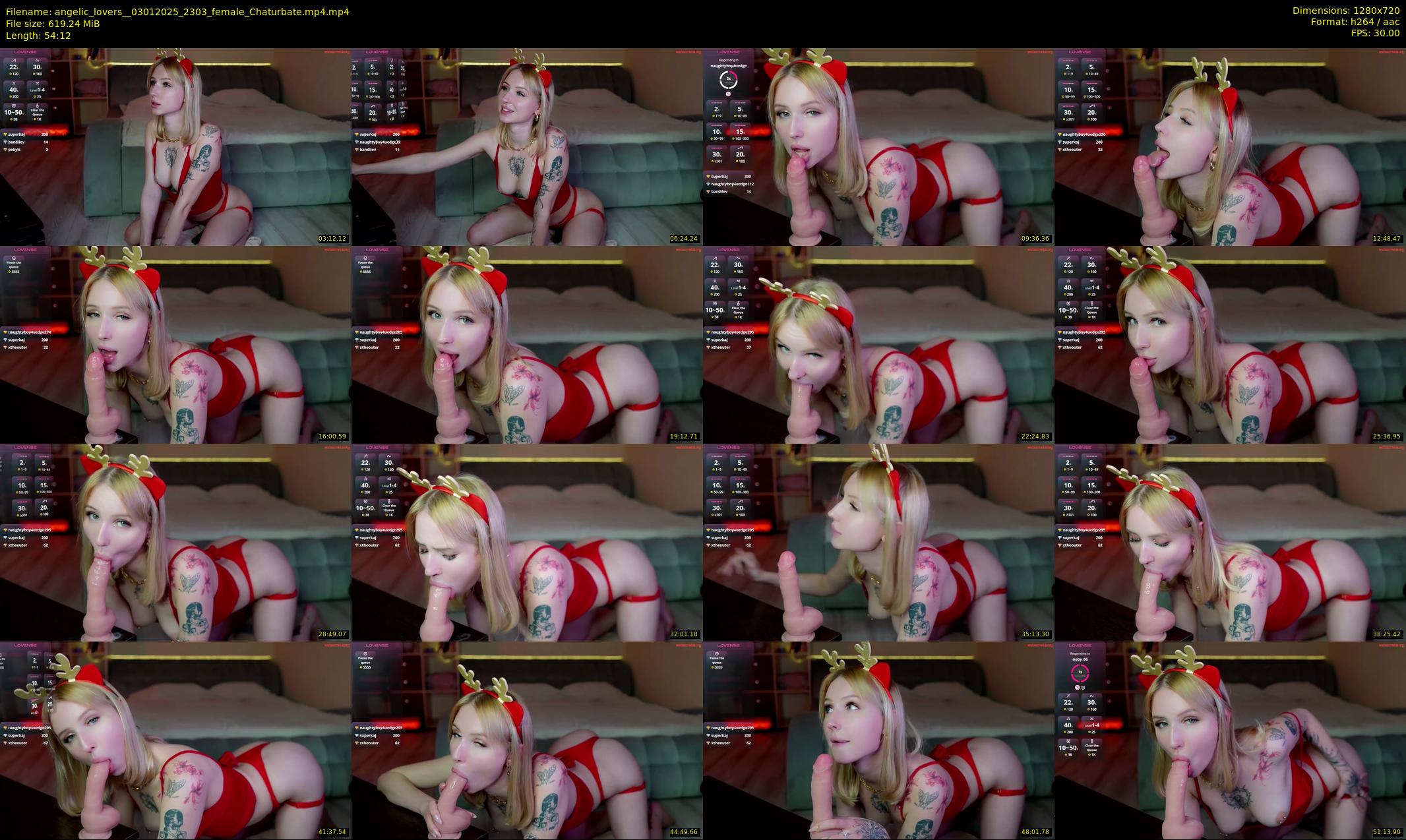 angelic_lovers_ — 55 minute Chaturbate couple cam show recording, 720p, Jan 3, 2025