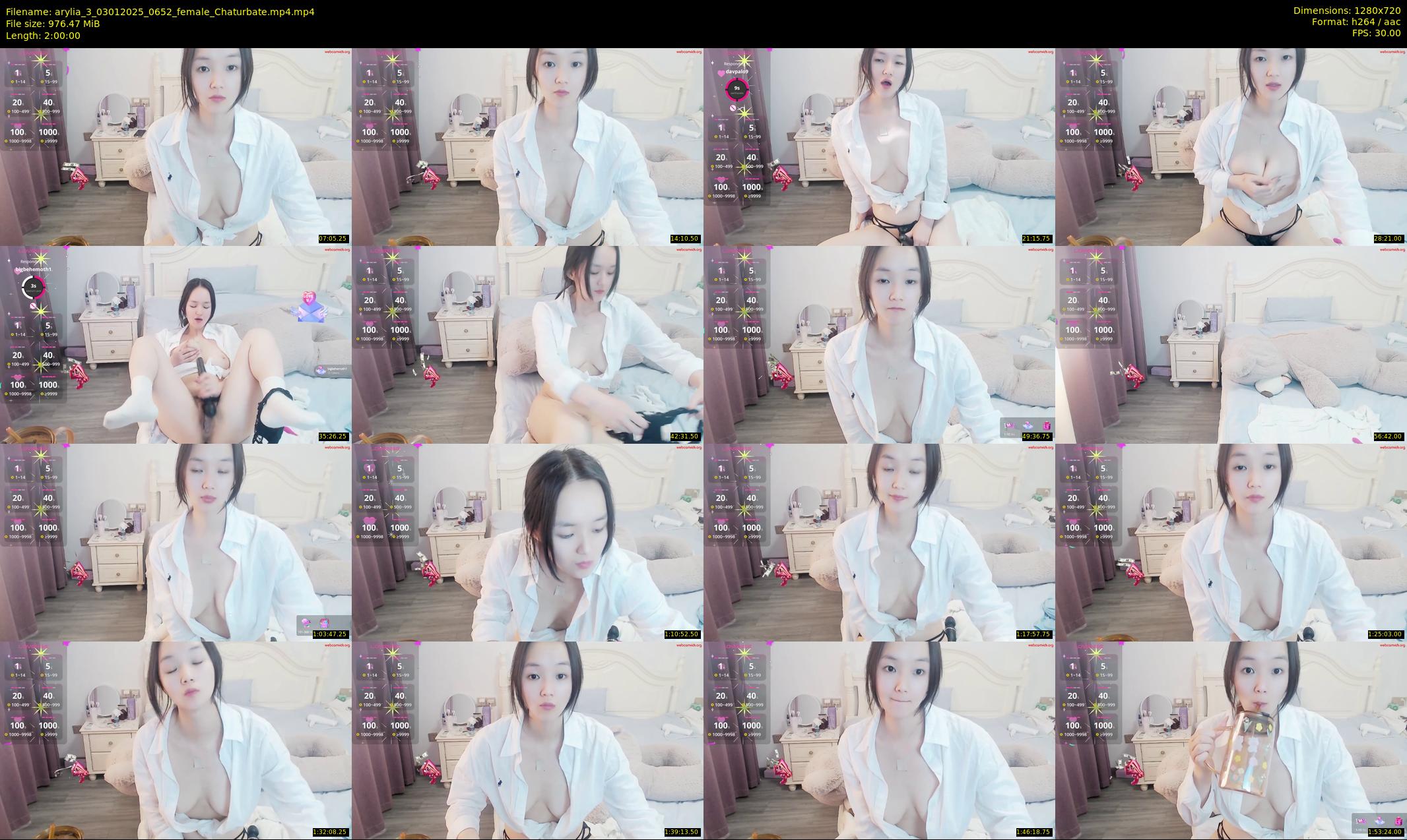 arylia_3 — 120 minute Chaturbate female cam show recording, 720p, Jan 3, 2025
