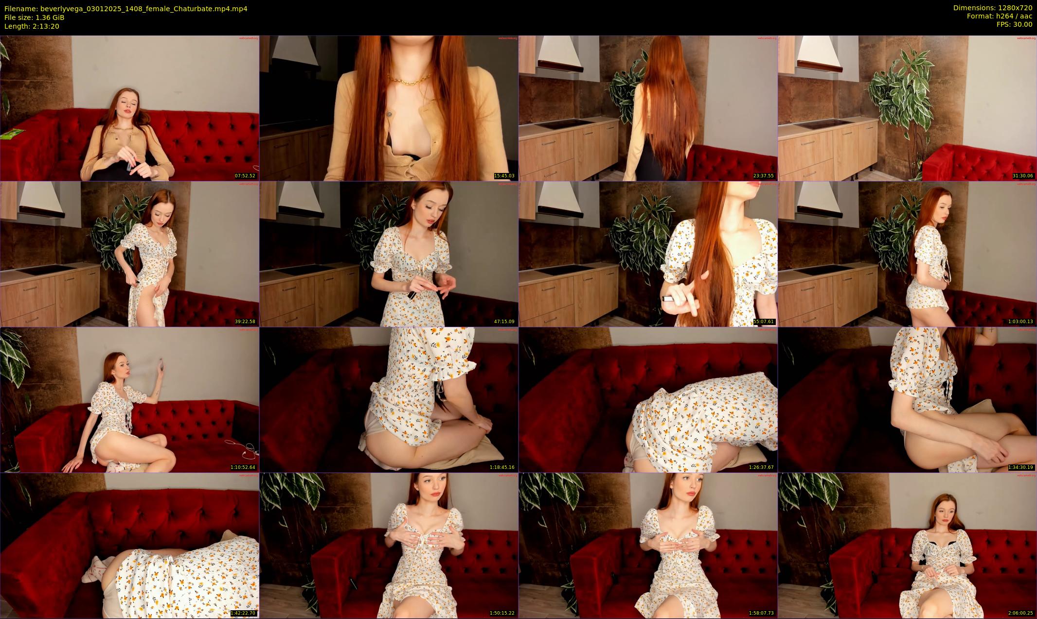 beverlyvega — 134 minute Chaturbate couple cam show recording, 720p, Jan 3, 2025