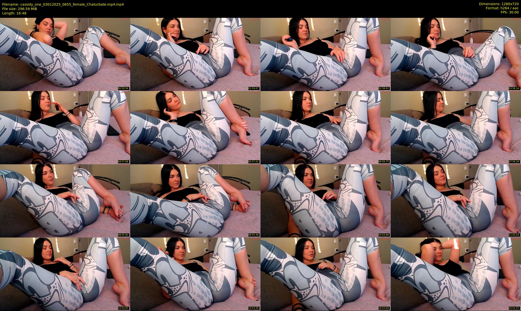 cassidy_one — 17 minute Chaturbate female cam show recording, 720p, Jan 3, 2025