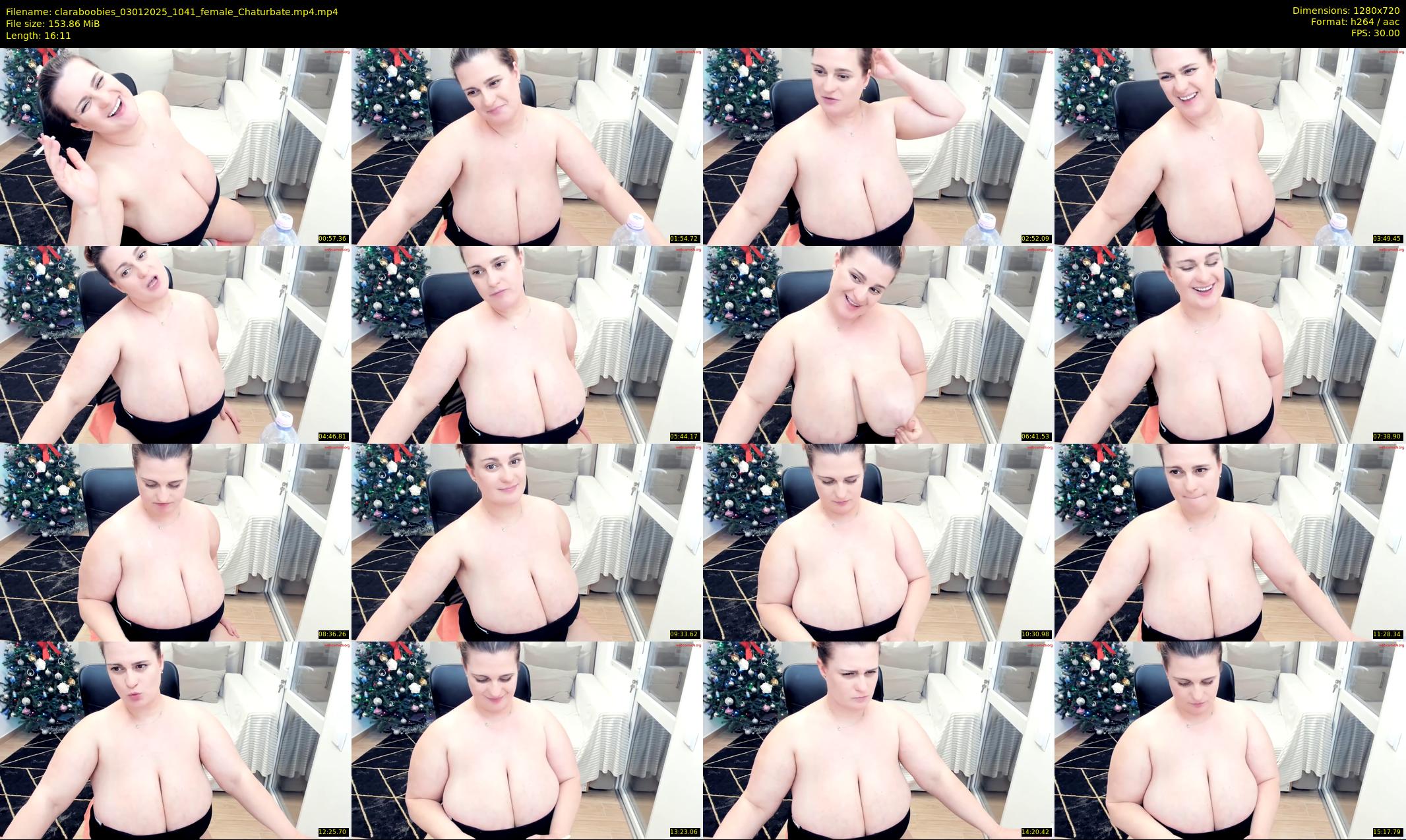 claraboobies — 17 minute Chaturbate female cam show recording, 720p, Jan 3, 2025