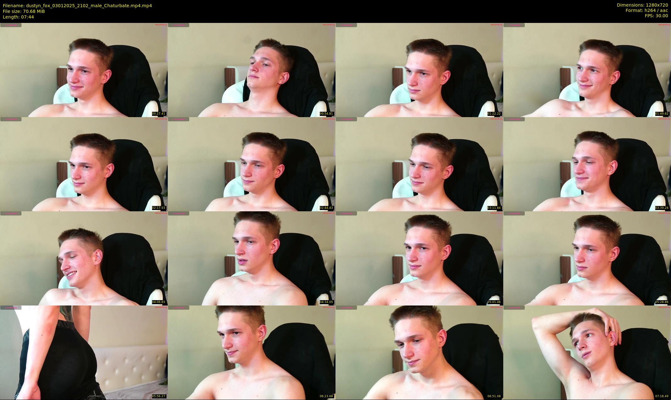 dustyn_fox — 8 minute Chaturbate male cam show recording, 720p, Jan 3, 2025