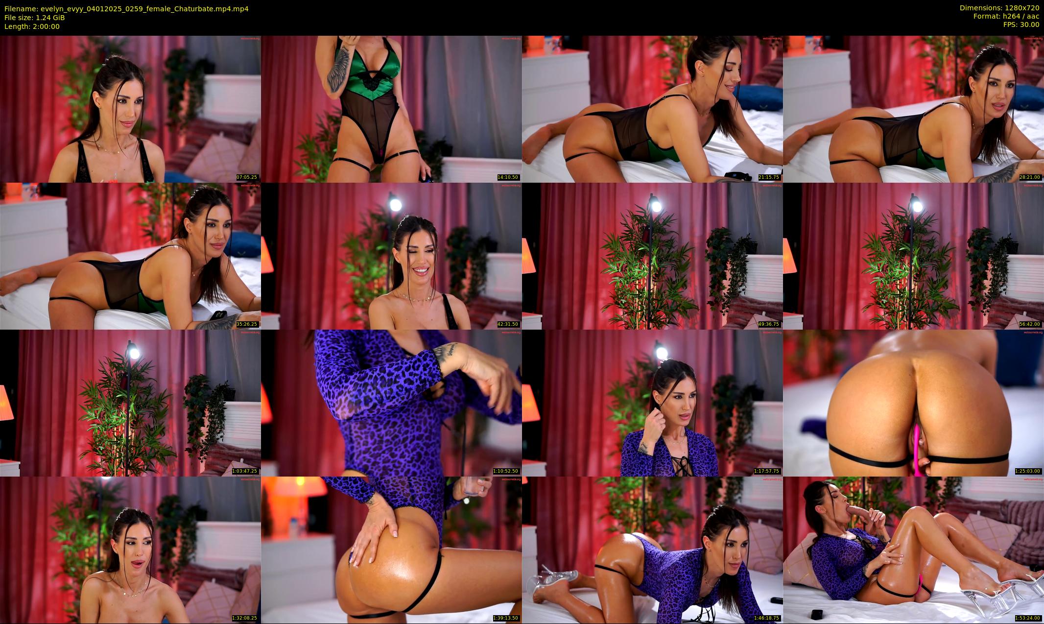 evelyn_evyy — 120 minute Chaturbate female cam show recording, 720p, Jan 4, 2025