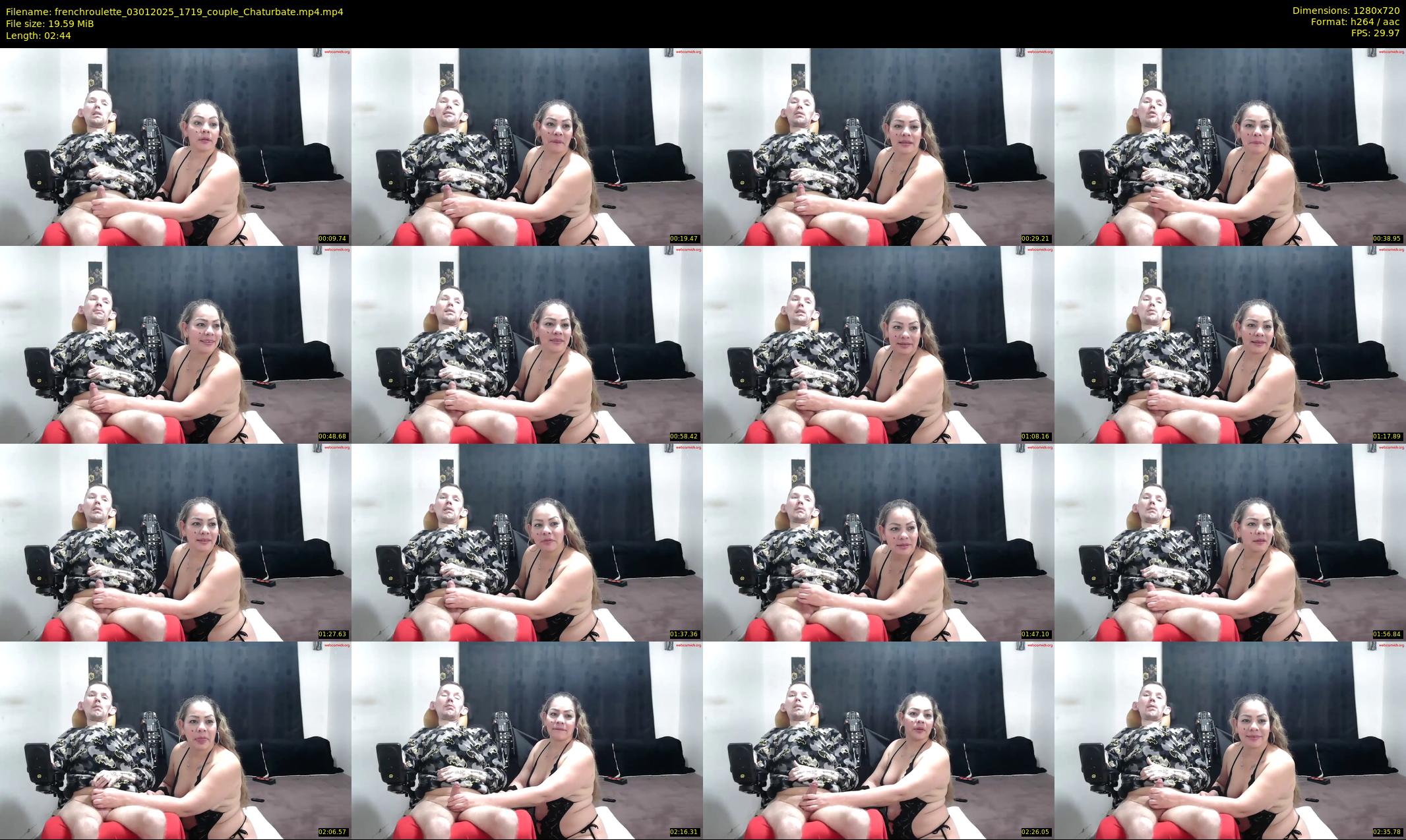 frenchroulette — 3 minute Chaturbate couple cam show recording, 720p, Jan 3, 2025