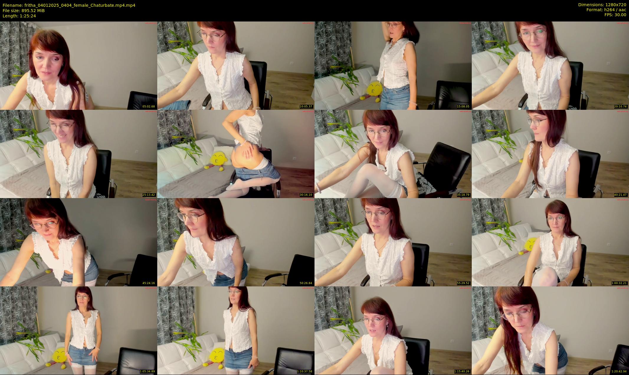 fritha — 86 minute Chaturbate female cam show recording, 720p, Jan 4, 2025