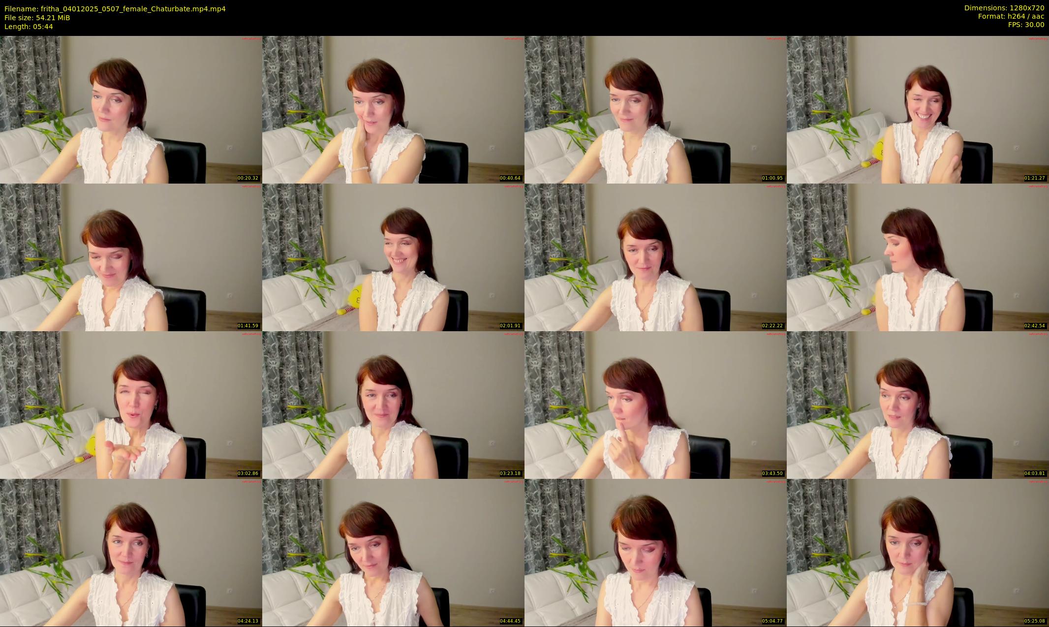 fritha — 6 minute Chaturbate female cam show recording, 720p, Jan 4, 2025