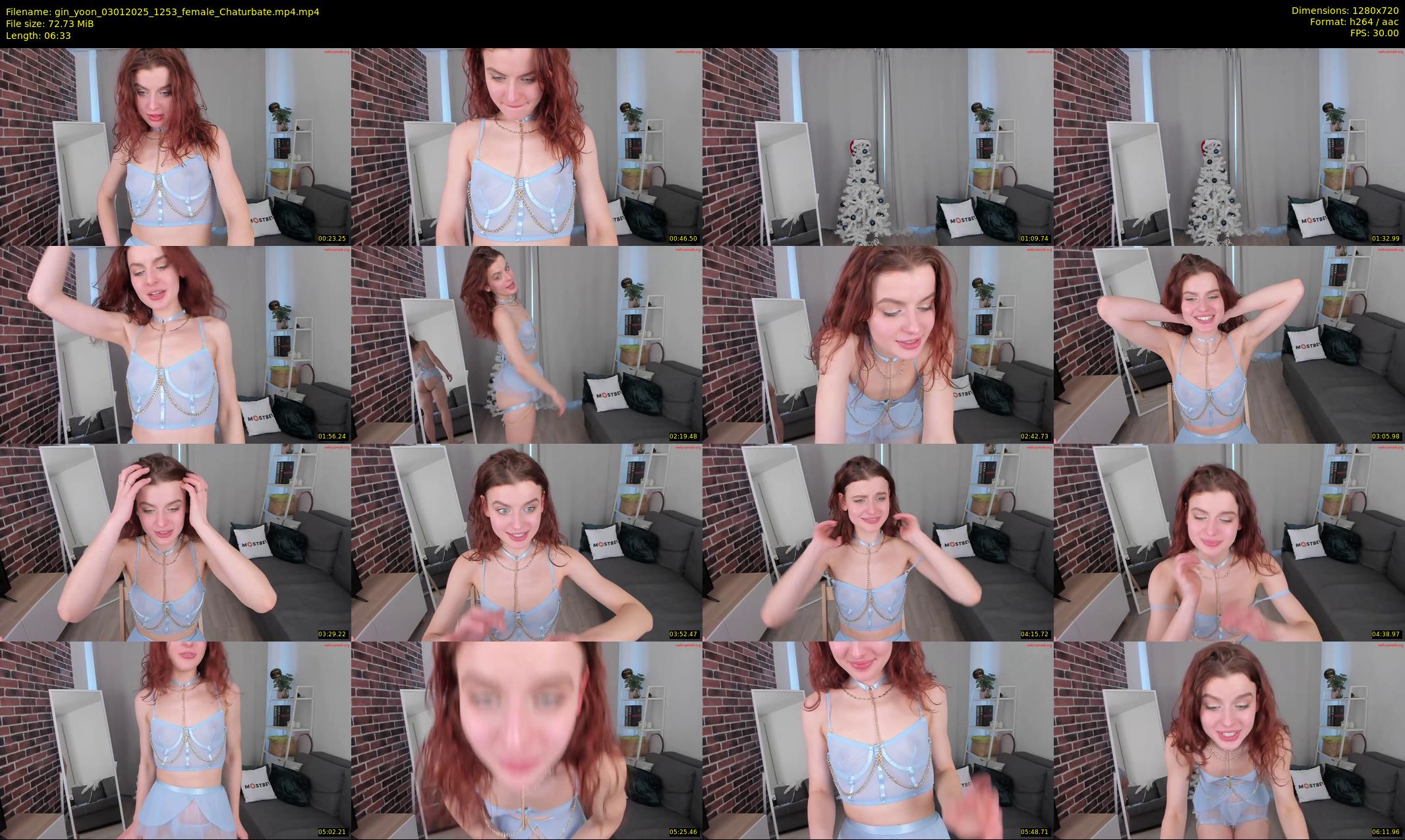 gin_yoon — 7 minute Chaturbate female cam show recording, 720p, Jan 3, 2025
