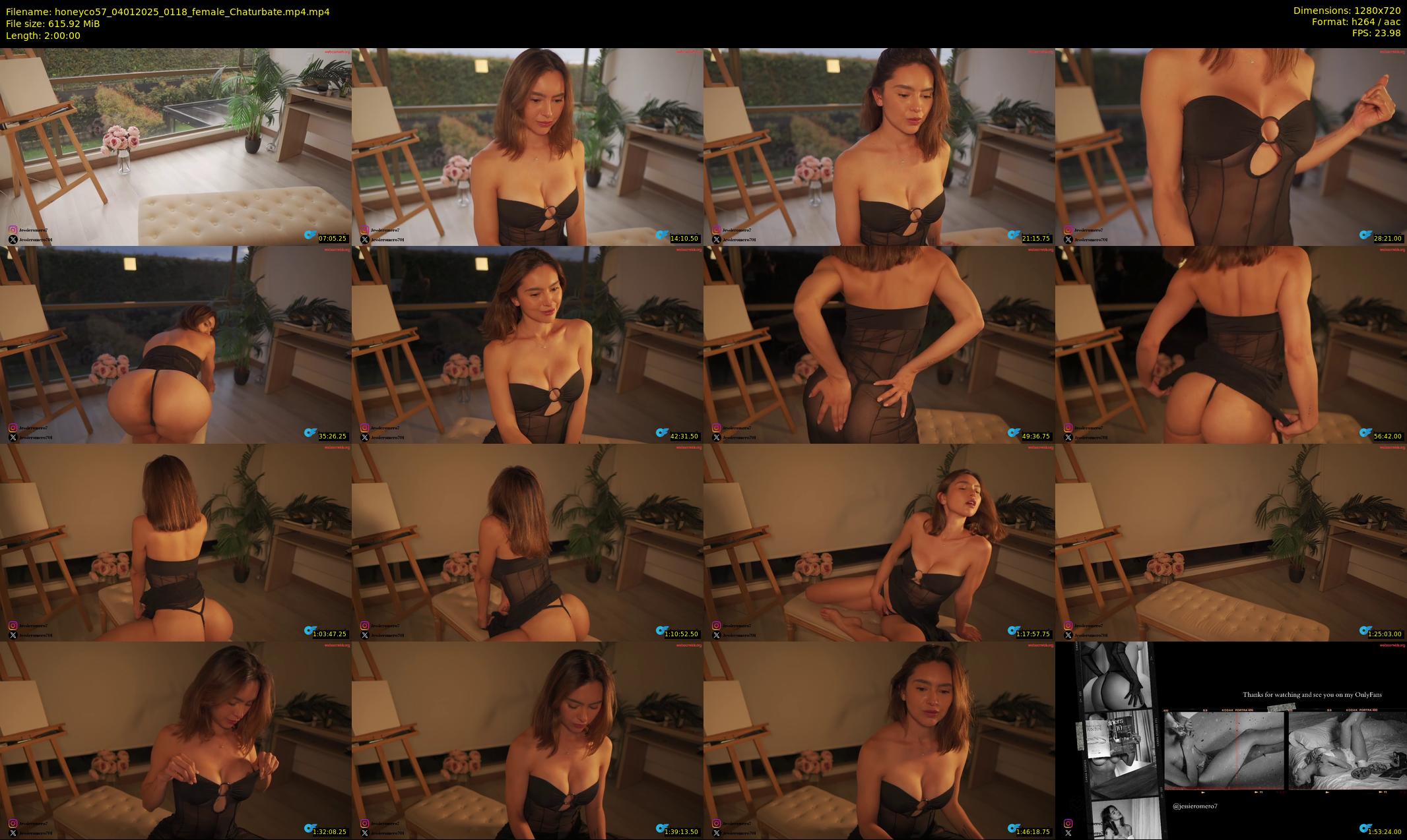 honeyco57 — 120 minute Chaturbate female cam show recording, 720p, Jan 4, 2025