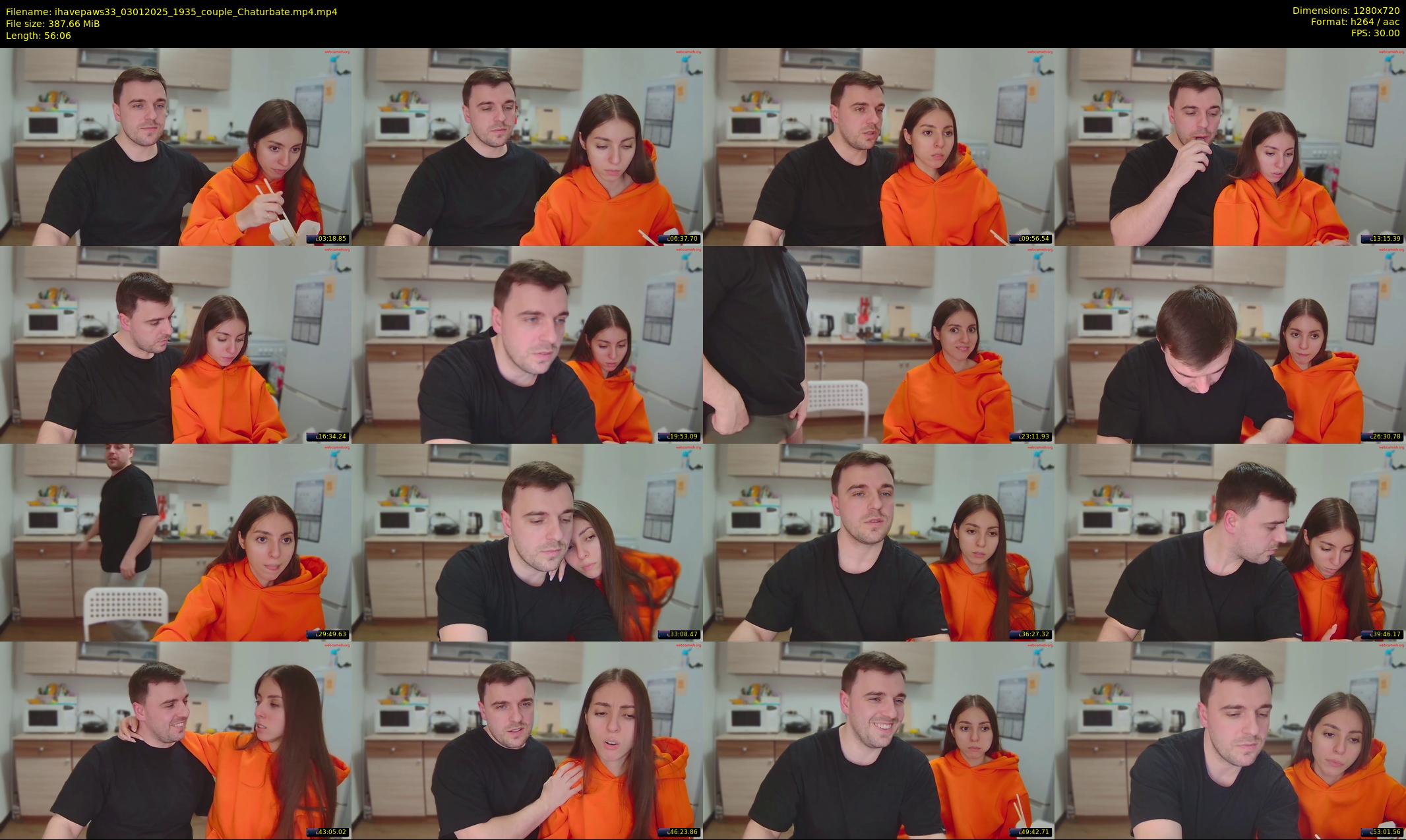 ihavepaws33 — 57 minute Chaturbate couple cam show recording, 720p, Jan 3, 2025