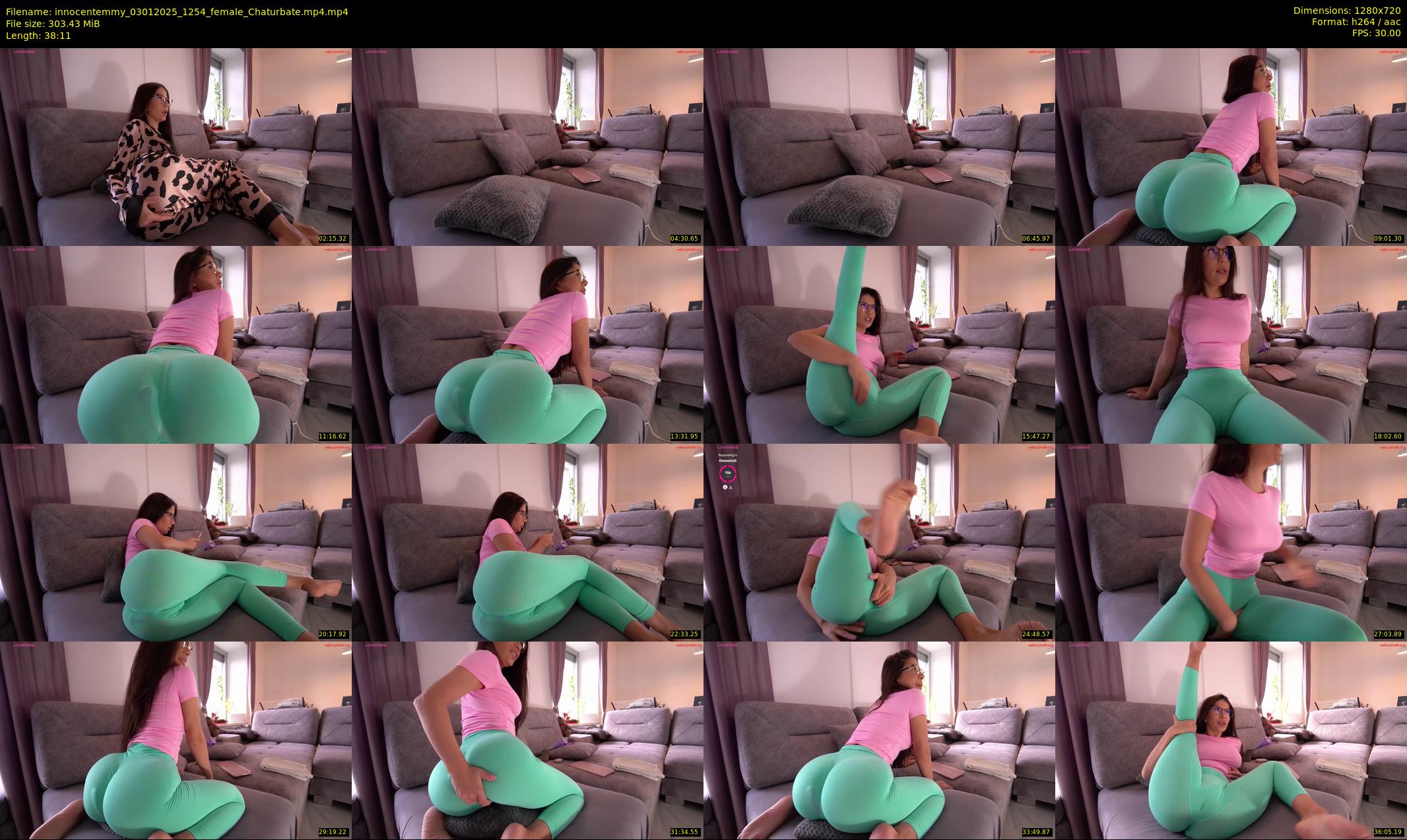 innocentemmy — 39 minute Chaturbate female cam show recording, 720p, Jan 3, 2025