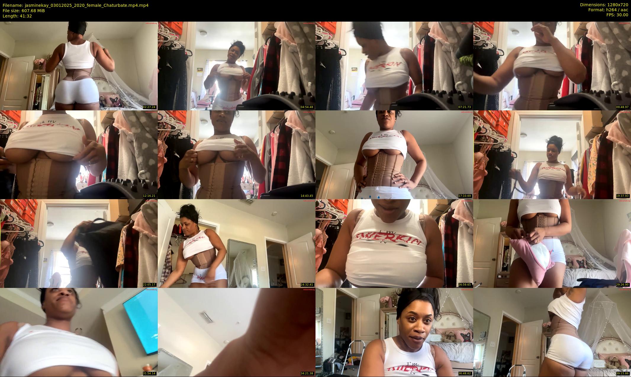 jasminekay — 42 minute Chaturbate female cam show recording, 720p, Jan 3, 2025