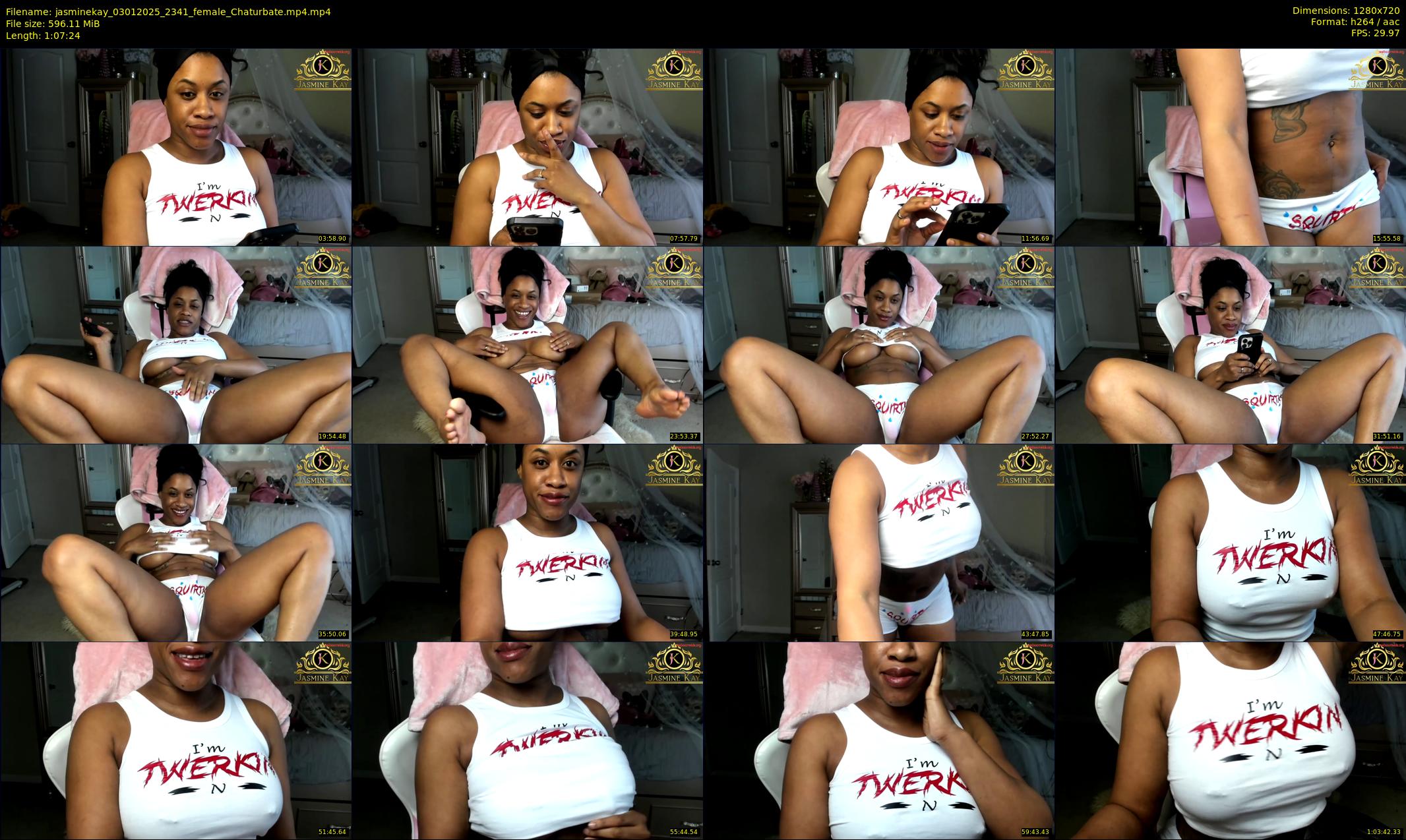 jasminekay — 68 minute Chaturbate female cam show recording, 720p, Jan 3, 2025