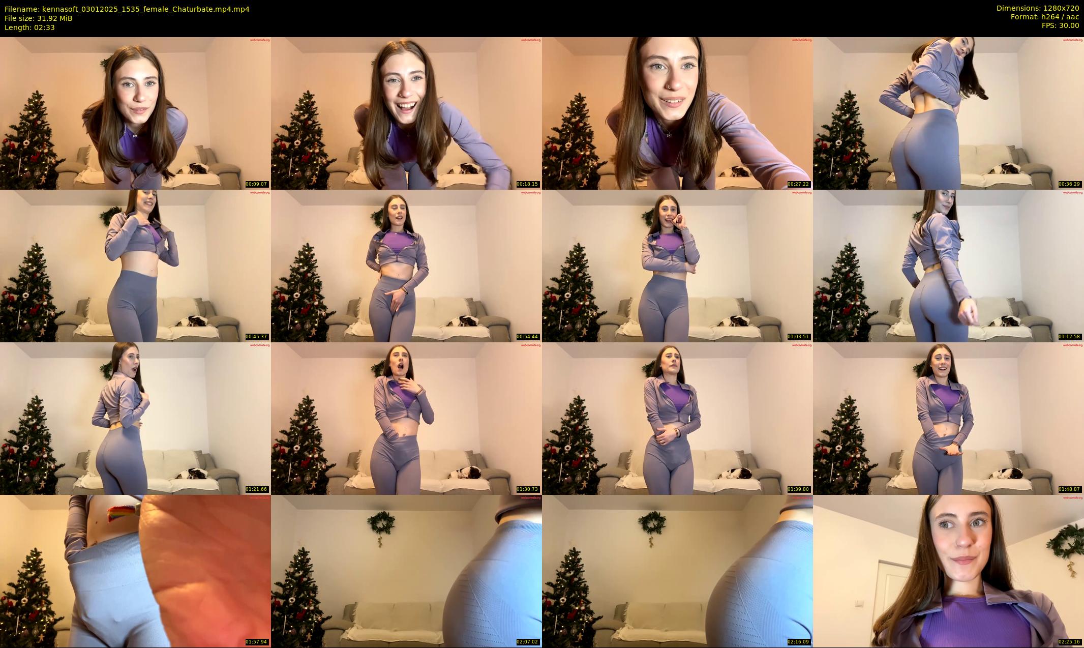 kennasoft — 3 minute Chaturbate female cam show recording, 720p, Jan 3, 2025