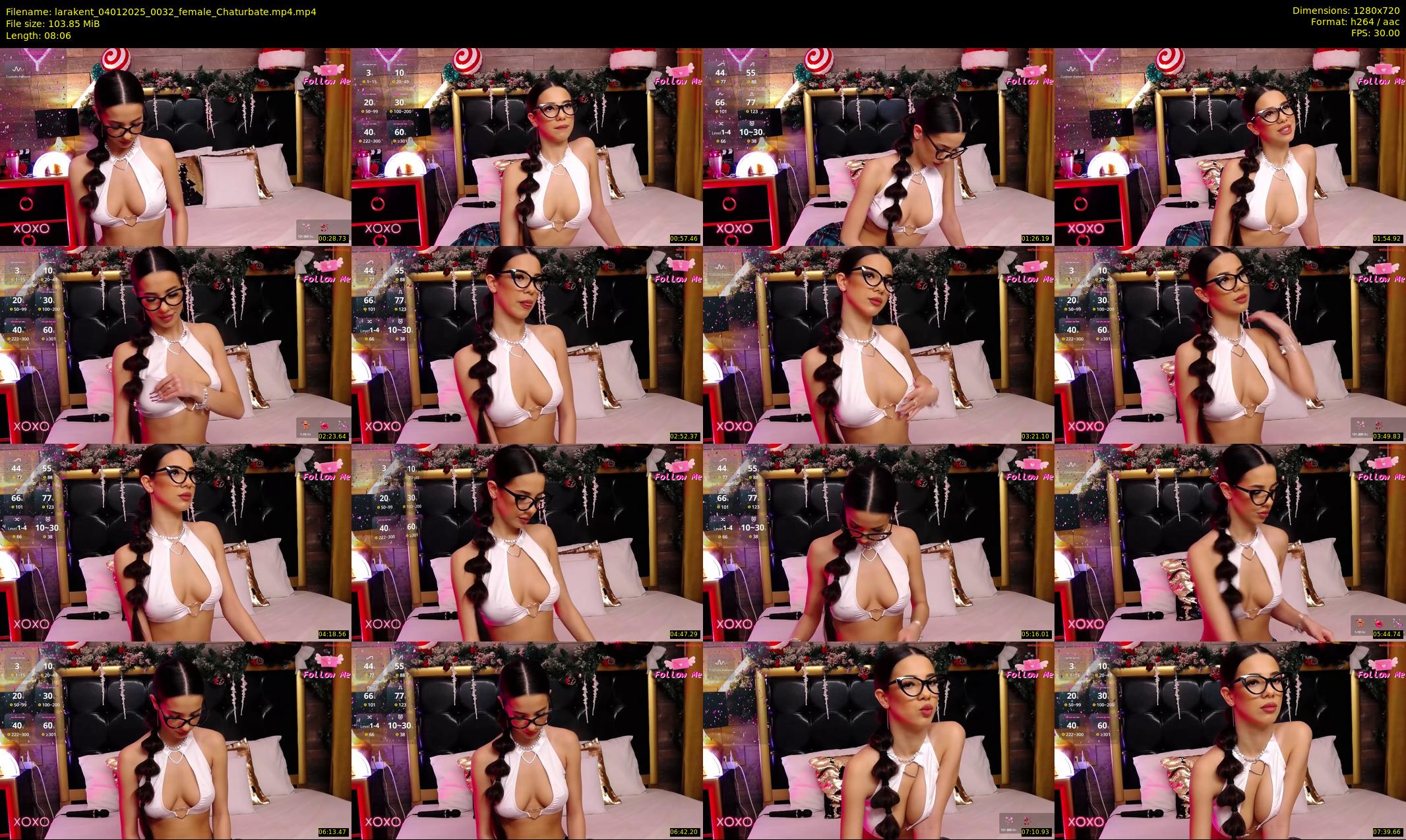 larakent — 9 minute Chaturbate female cam show recording, 720p, Jan 4, 2025