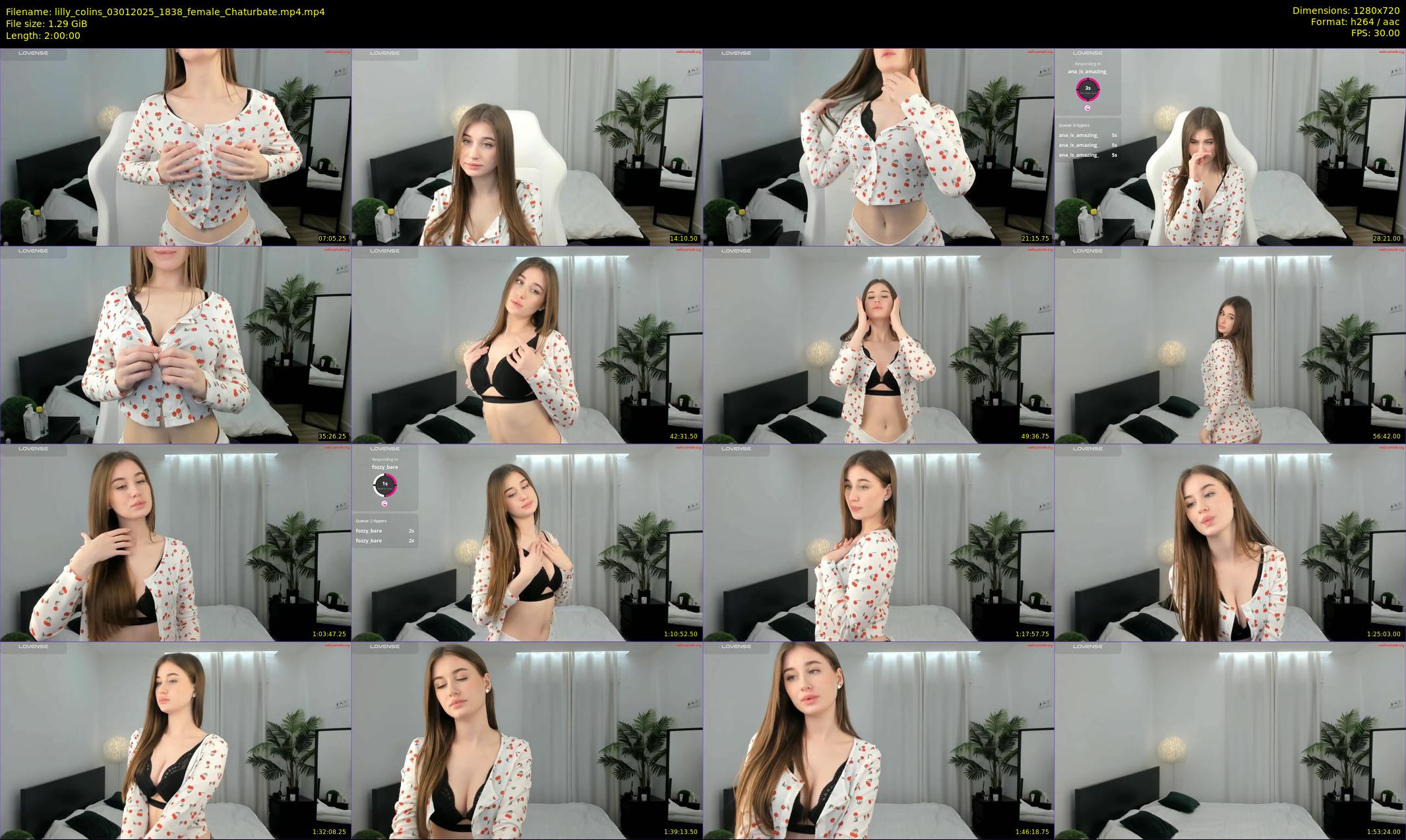 lilly_colins — 120 minute Chaturbate female cam show recording, 720p, Jan 3, 2025