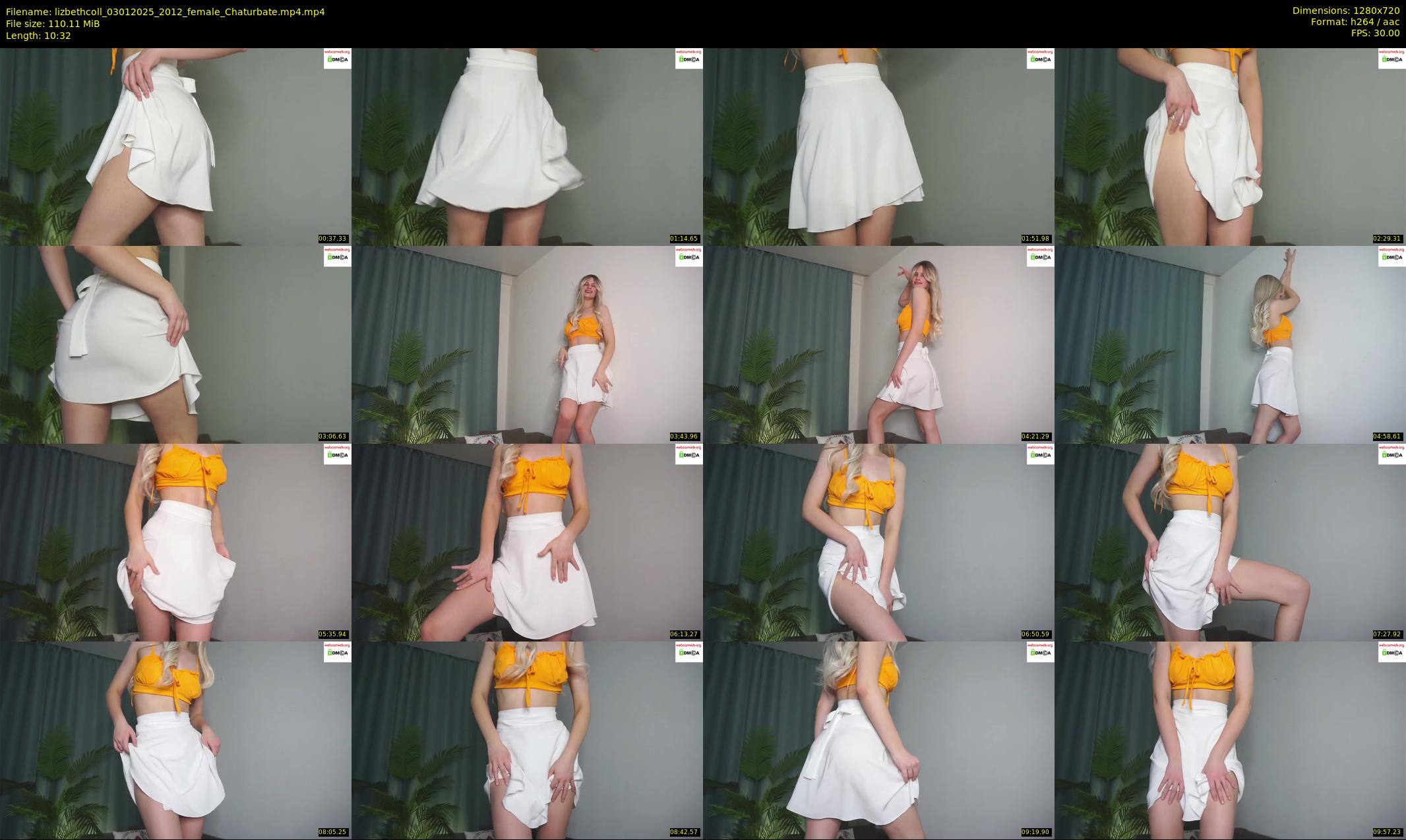 lizbethcoll — 11 minute Chaturbate female cam show recording, 720p, Jan 3, 2025