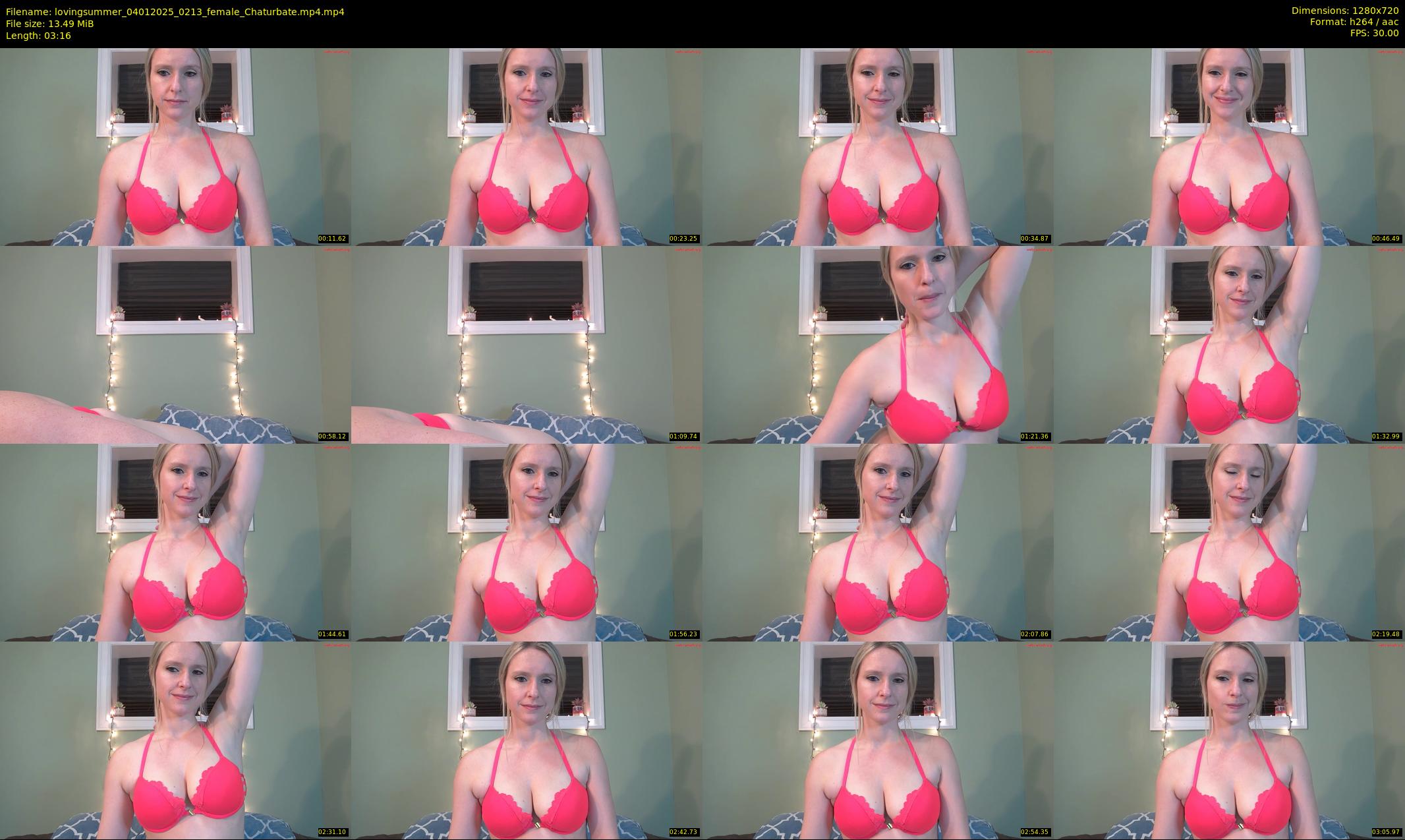 lovingsummer — 4 minute Chaturbate female cam show recording, 720p, Jan 4, 2025