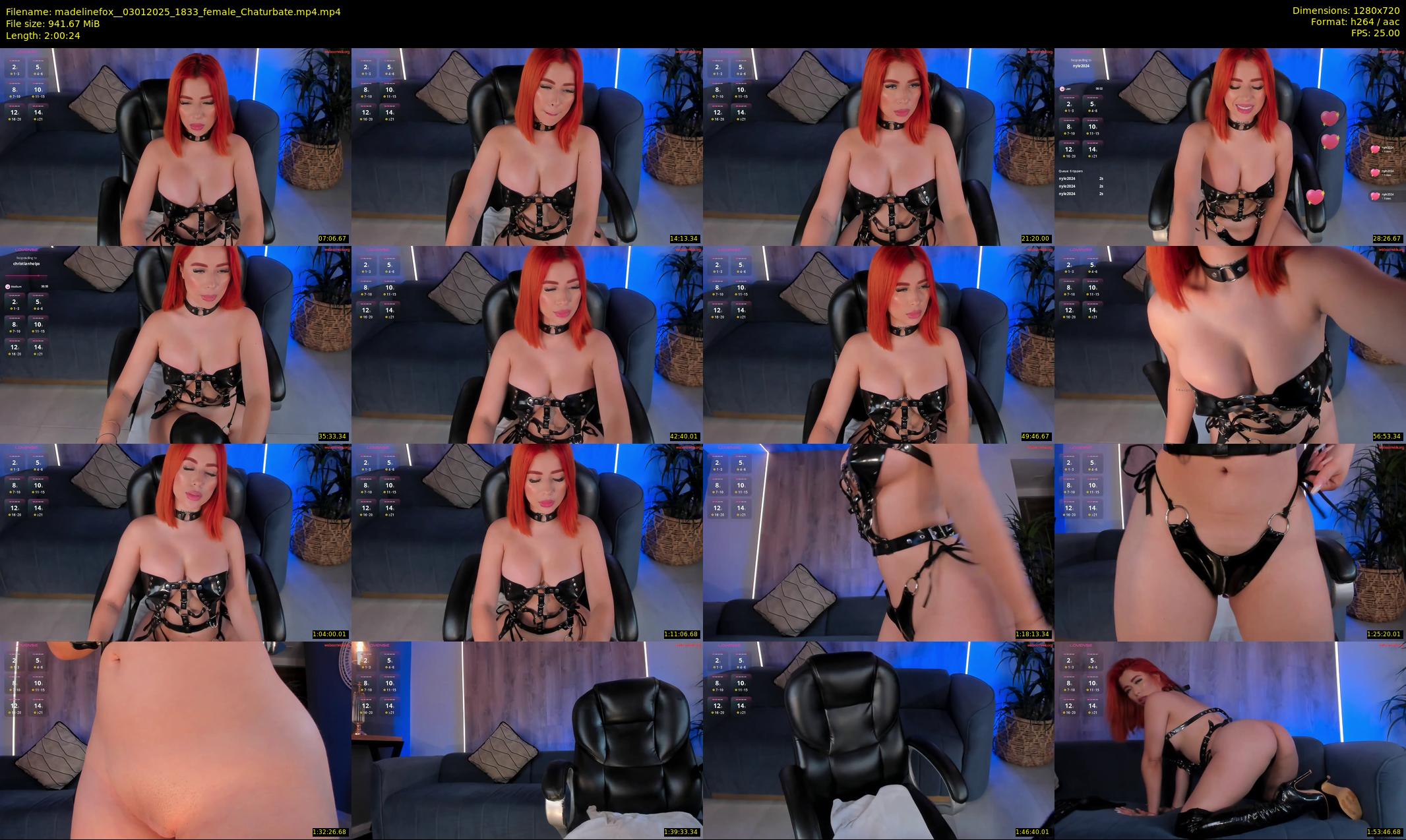 madelinefox_ — 121 minute Chaturbate female cam show recording, 720p, Jan 3, 2025