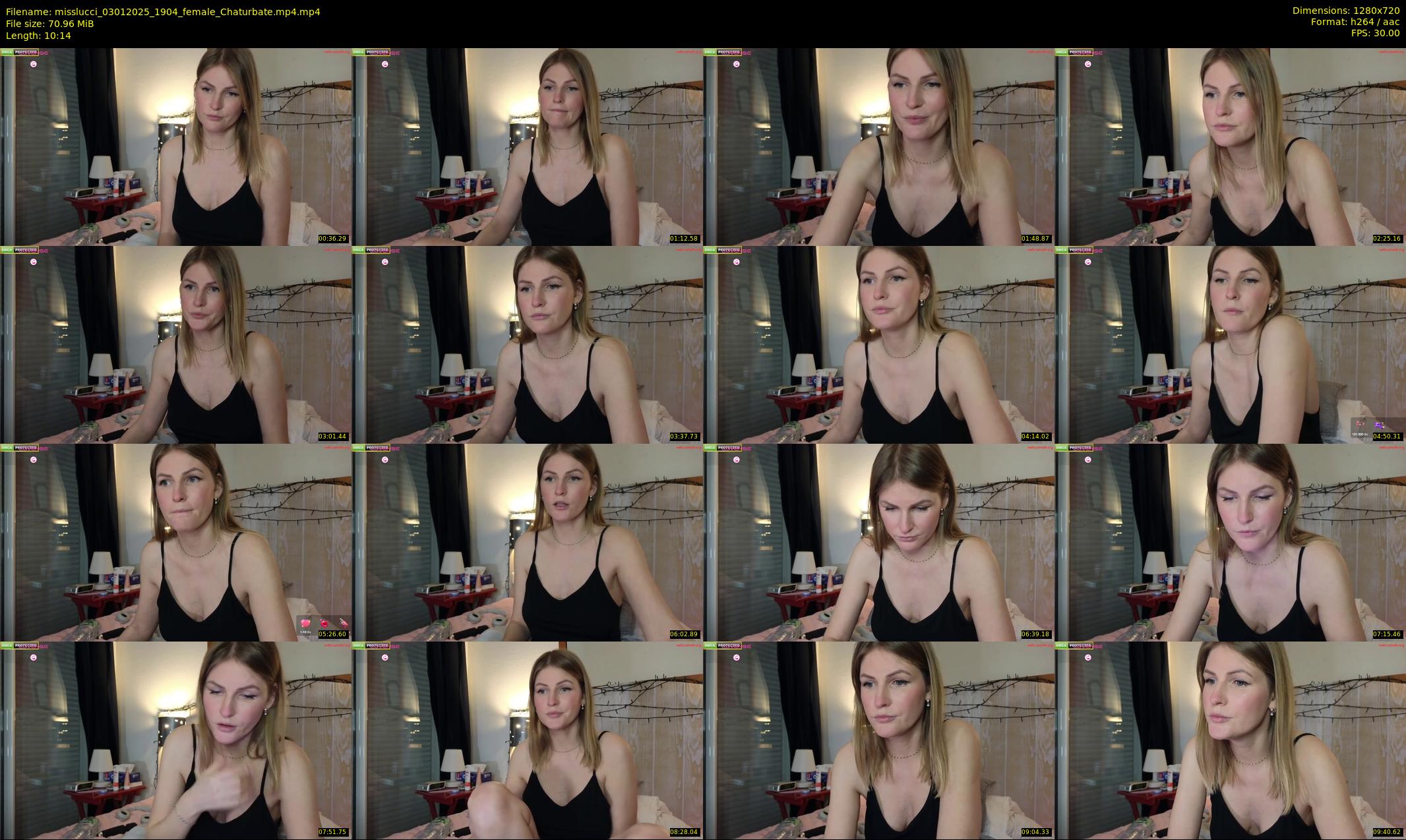 misslucci — 11 minute Chaturbate female cam show recording, 720p, Jan 3, 2025