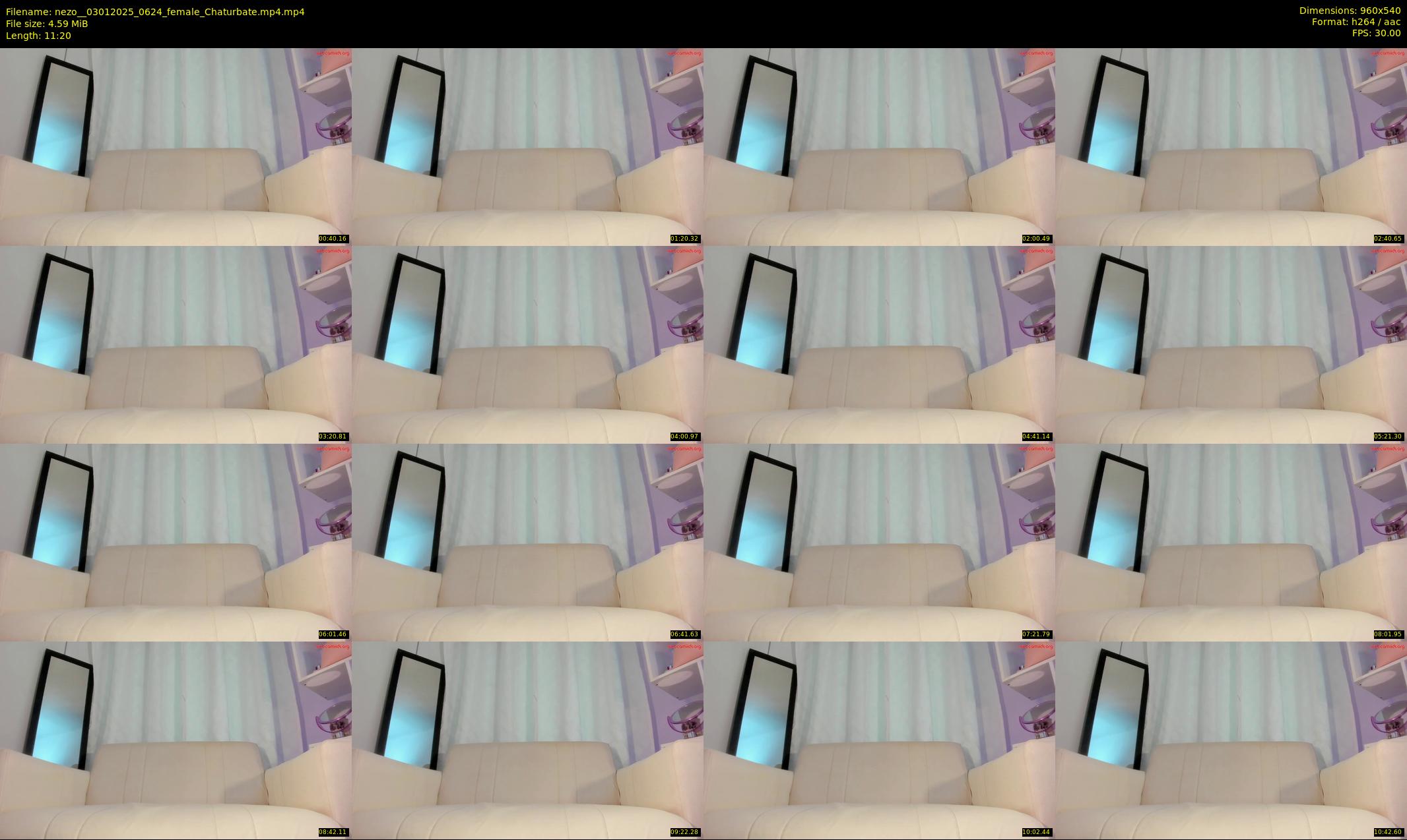 nezo_ — 12 minute Chaturbate female cam show recording, 480p, Jan 3, 2025