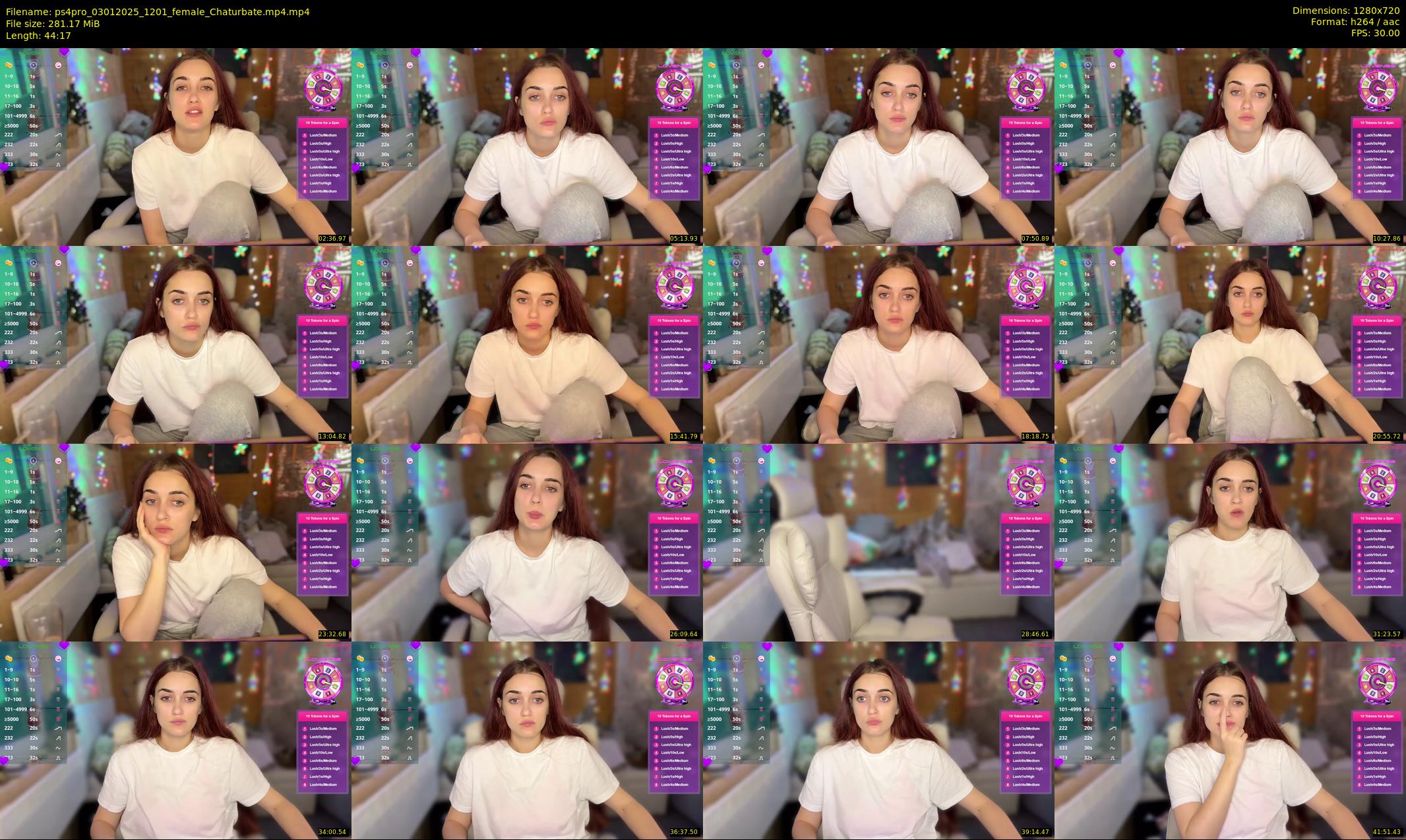 ps4pro — 45 minute Chaturbate female cam show recording, 720p, Jan 3, 2025