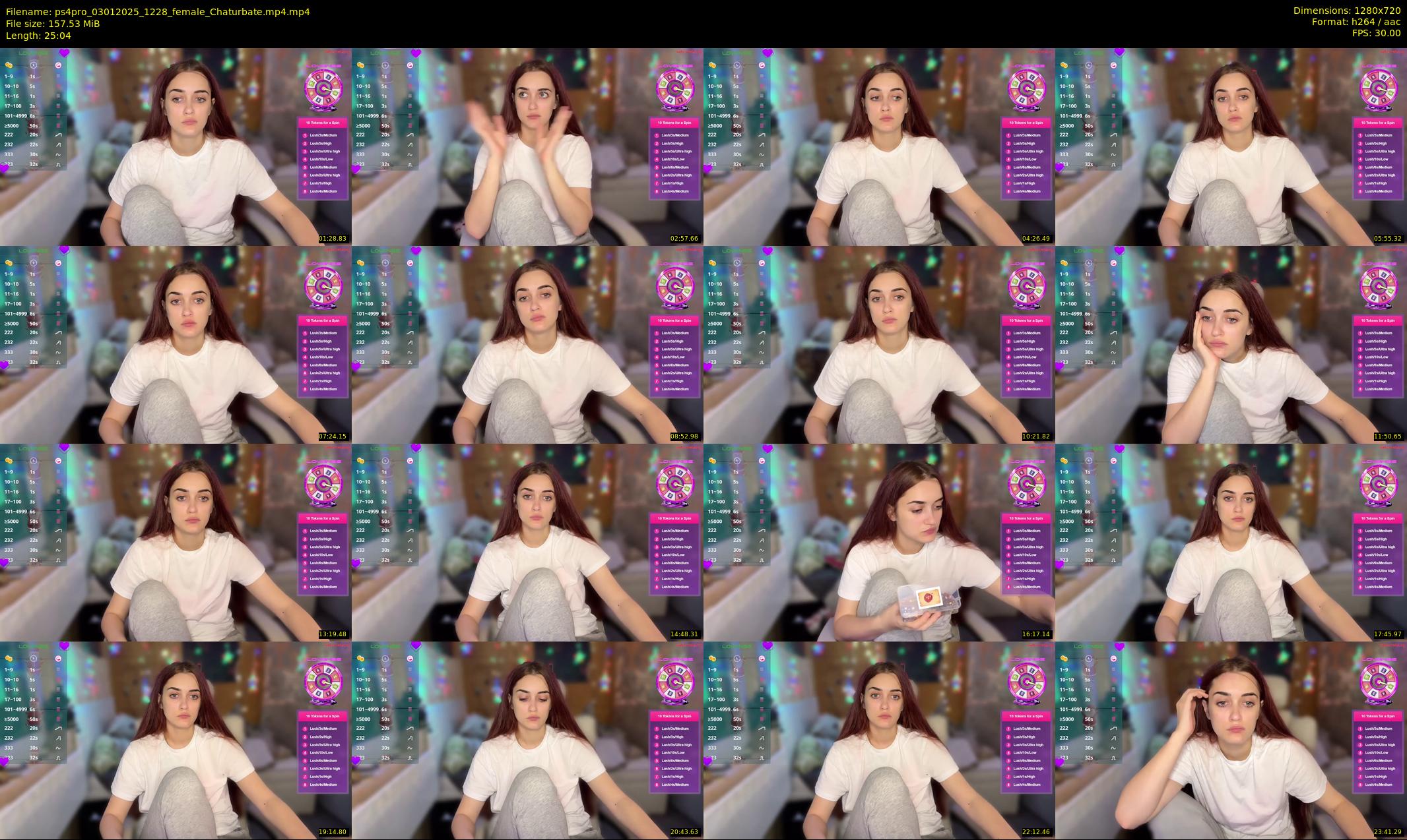 ps4pro — 26 minute Chaturbate female cam show recording, 720p, Jan 3, 2025