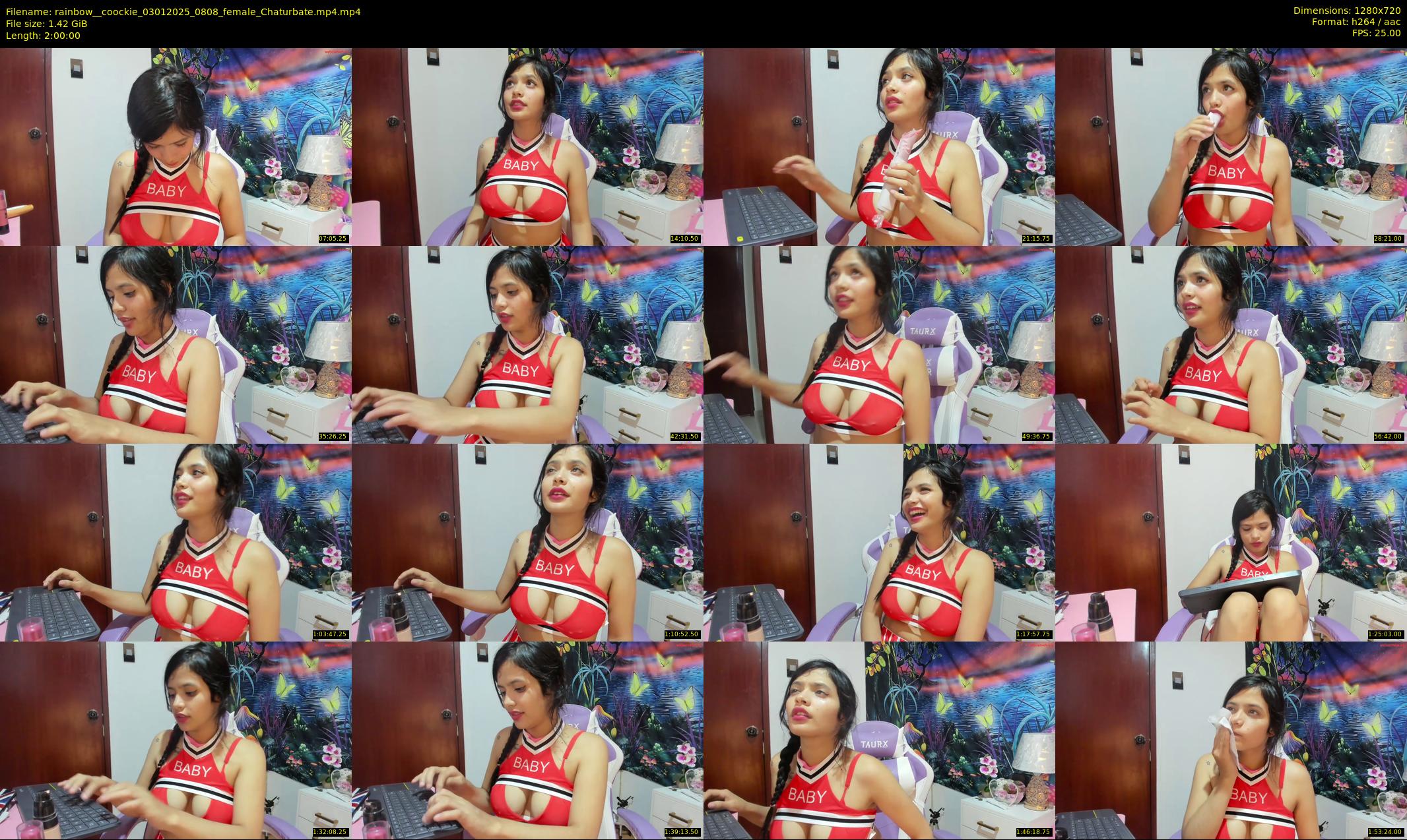 rainbow__coockie — 120 minute Chaturbate female cam show recording, 720p, Jan 3, 2025