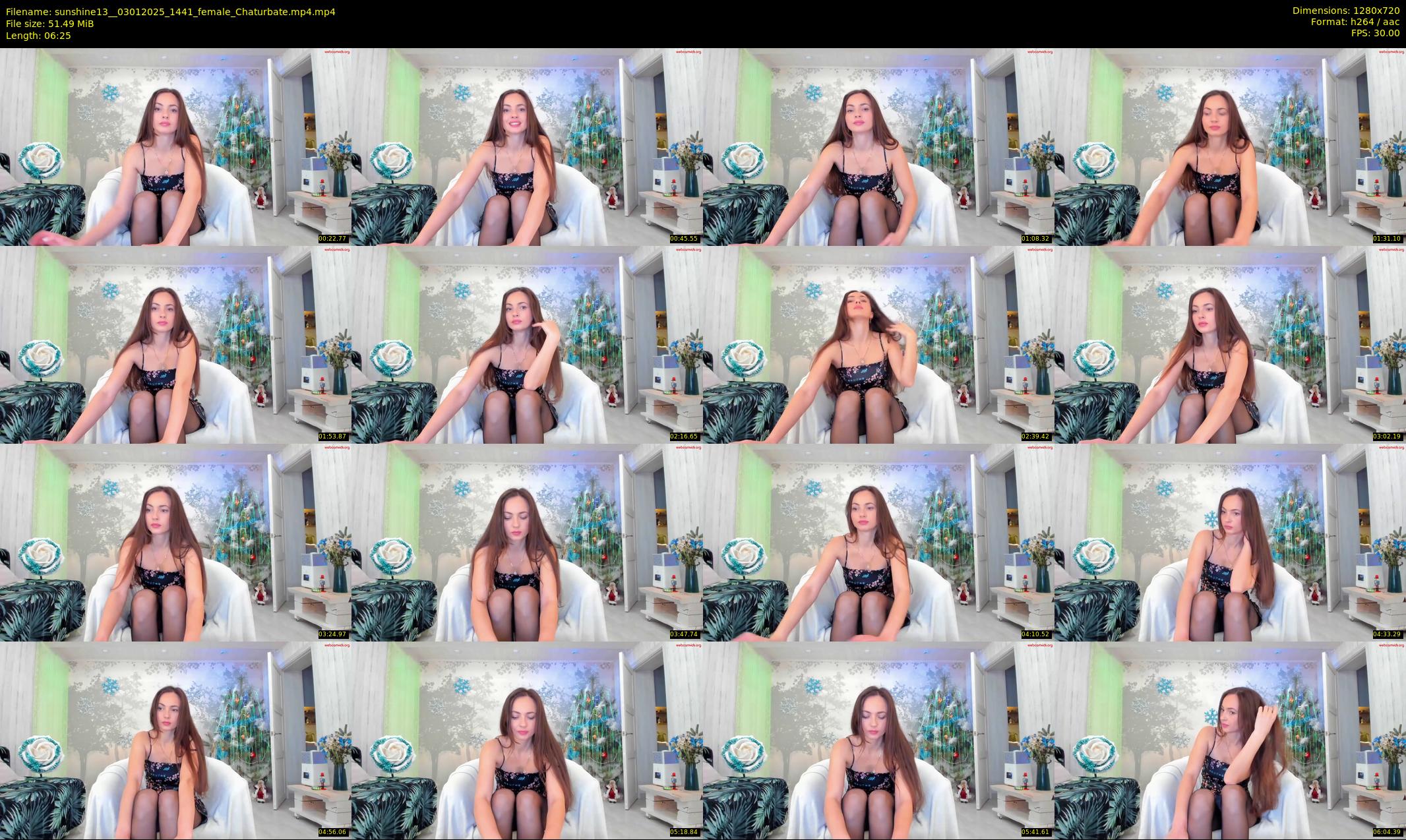 sunshine13_ — 7 minute Chaturbate female cam show recording, 720p, Jan 3, 2025